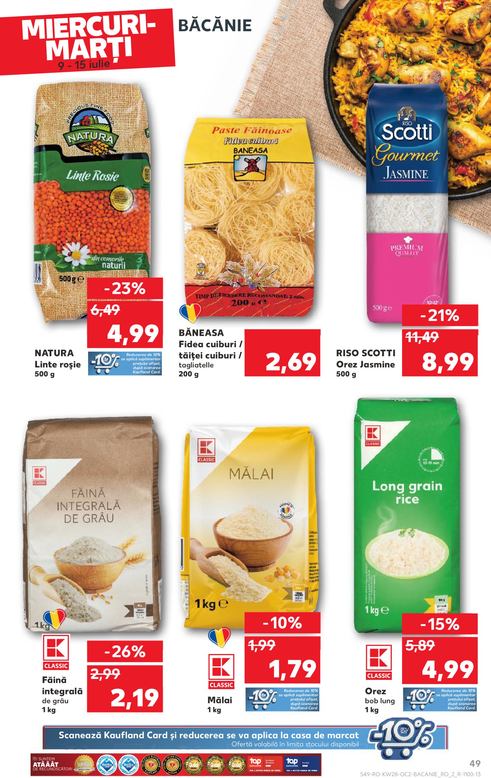 kaufland - Catalog Kaufland valabil din 09.07. până pe 15.07. - page: 49 kaufland - Catalog Kaufland valabil din 09.07. până pe 15.07. - page: 49