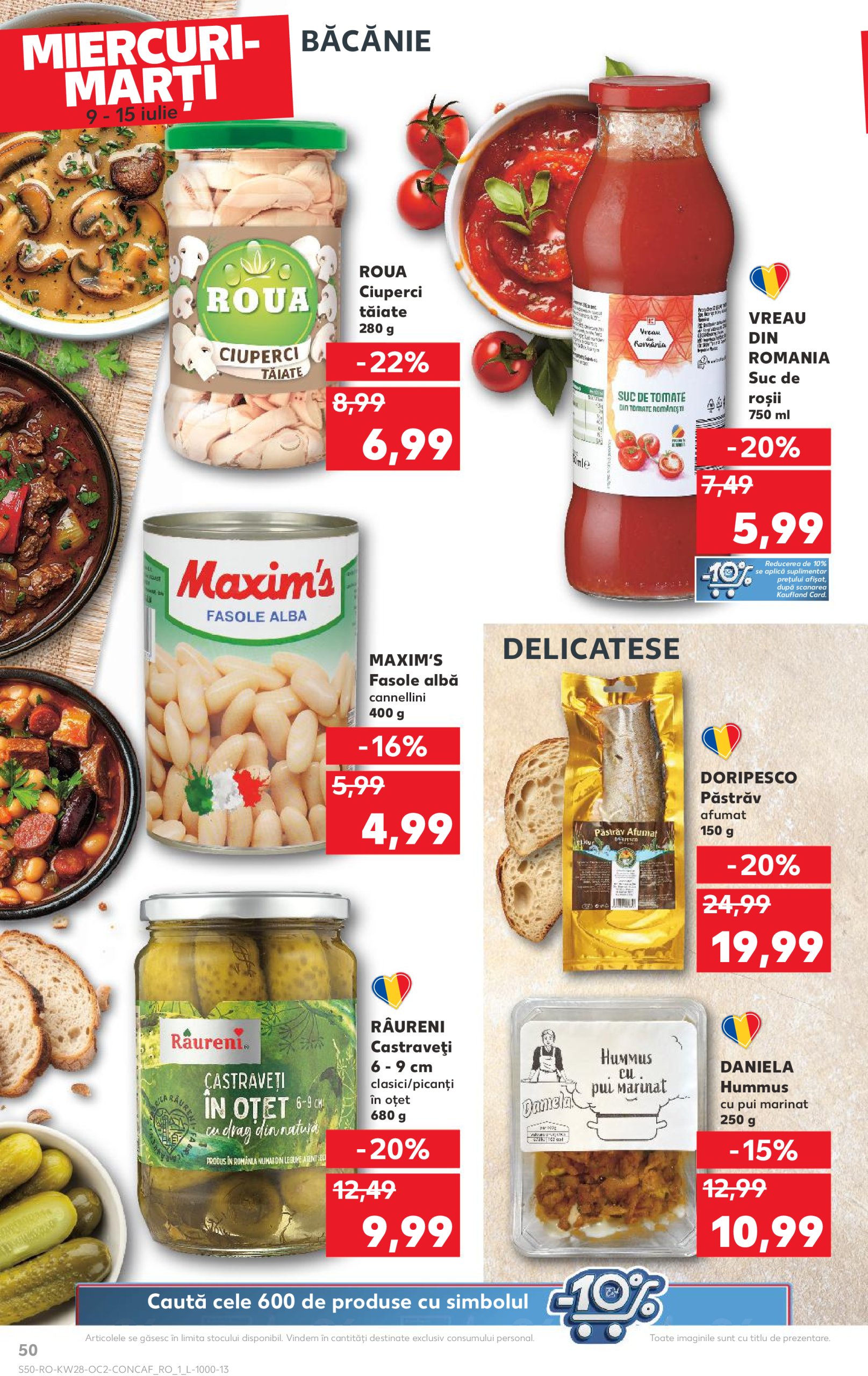 kaufland - Catalog Kaufland valabil din 09.07. până pe 15.07. - page: 50 kaufland - Catalog Kaufland valabil din 09.07. până pe 15.07. - page: 50
