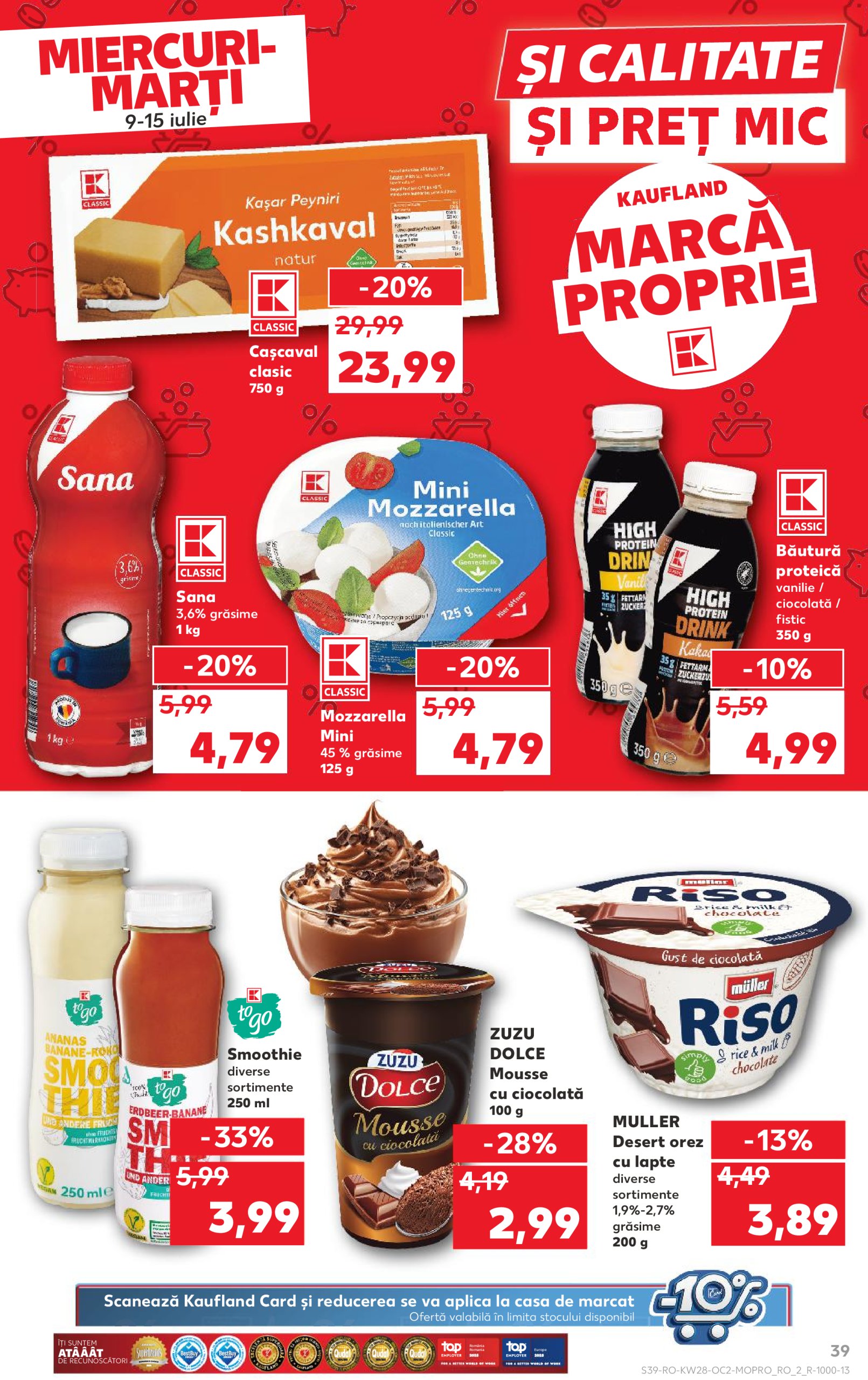 kaufland - Catalog Kaufland valabil din 09.07. până pe 15.07. - page: 39 kaufland - Catalog Kaufland valabil din 09.07. până pe 15.07. - page: 39