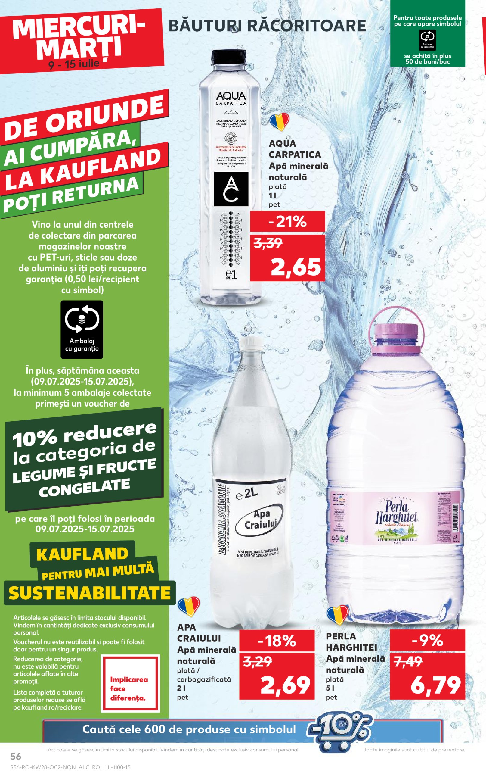 kaufland - Catalog Kaufland valabil din 09.07. până pe 15.07. - page: 56 kaufland - Catalog Kaufland valabil din 09.07. până pe 15.07. - page: 56