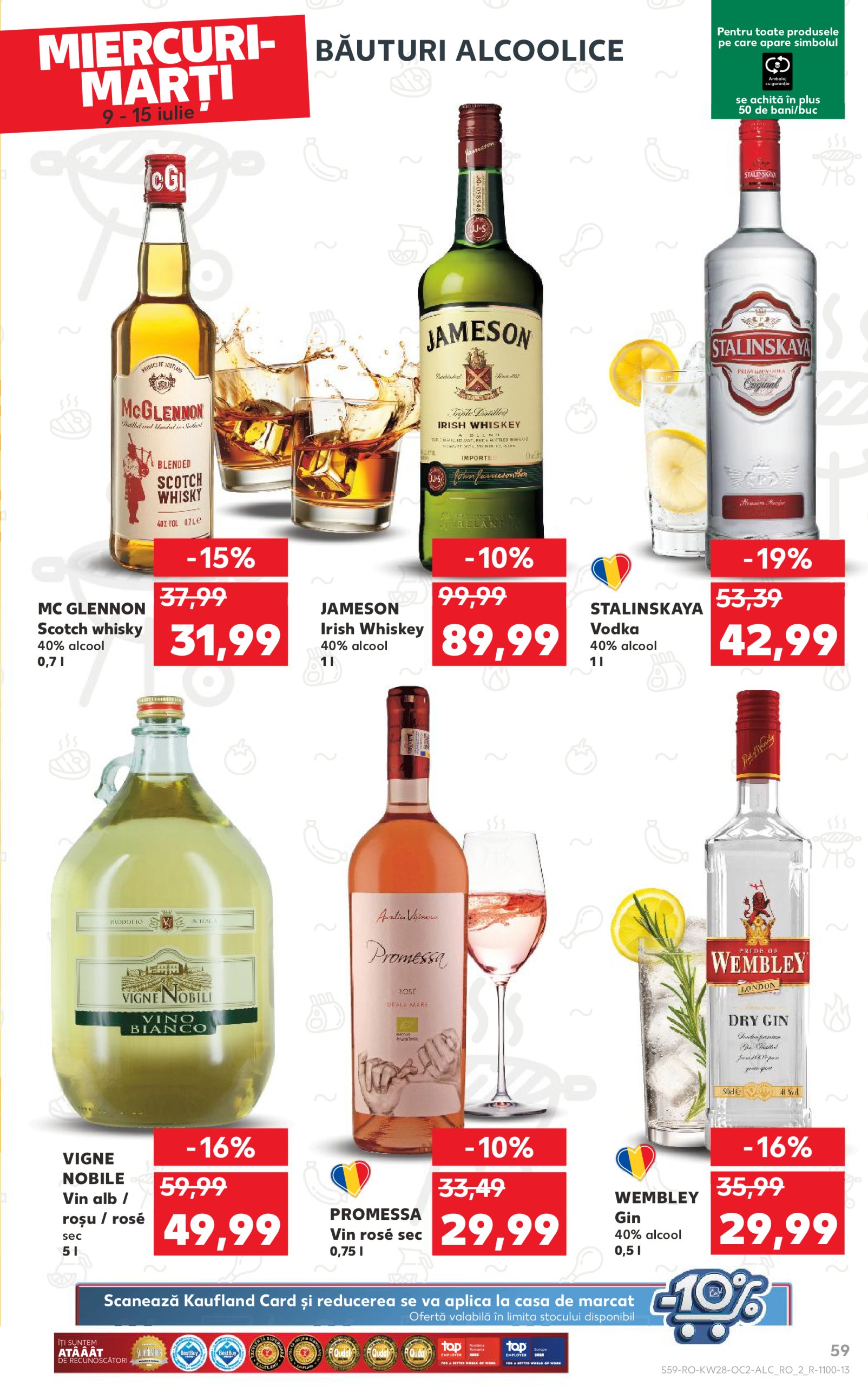 kaufland - Catalog Kaufland valabil din 09.07. până pe 15.07. - page: 59 kaufland - Catalog Kaufland valabil din 09.07. până pe 15.07. - page: 59