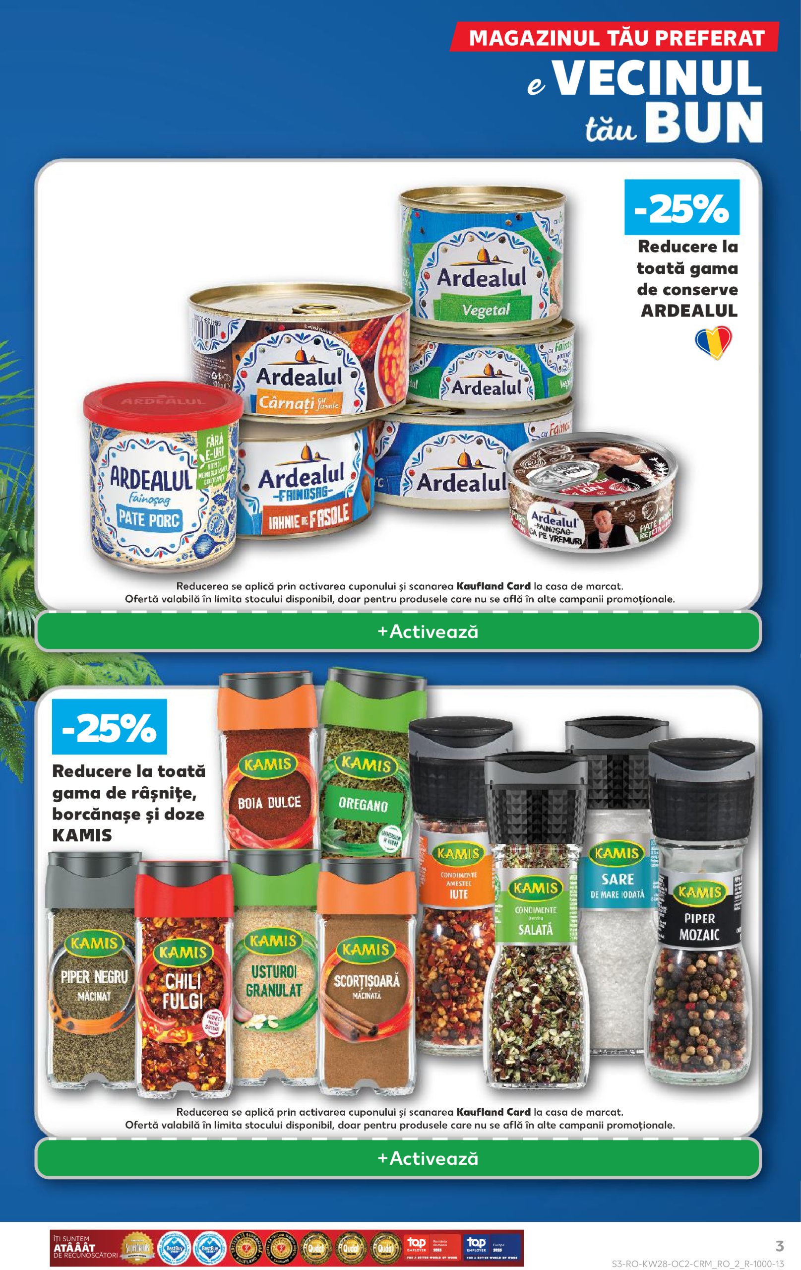kaufland - Catalog Kaufland valabil din 09.07. până pe 15.07. - page: 3 kaufland - Catalog Kaufland valabil din 09.07. până pe 15.07. - page: 3