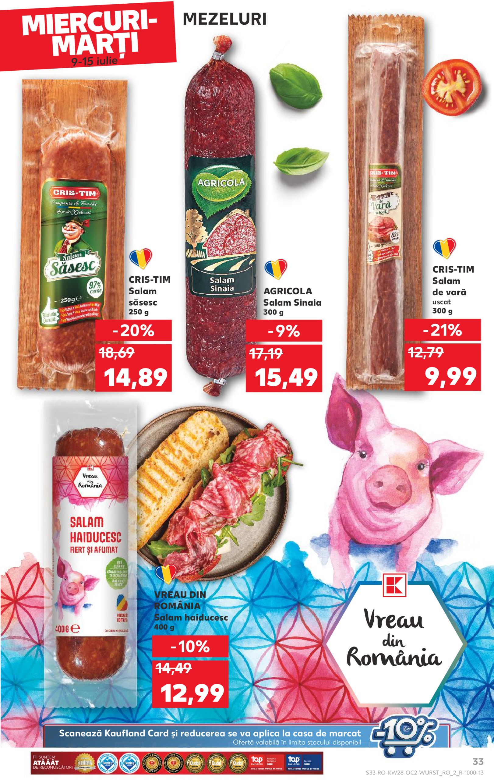 kaufland - Catalog Kaufland valabil din 09.07. până pe 15.07. - page: 33 kaufland - Catalog Kaufland valabil din 09.07. până pe 15.07. - page: 33