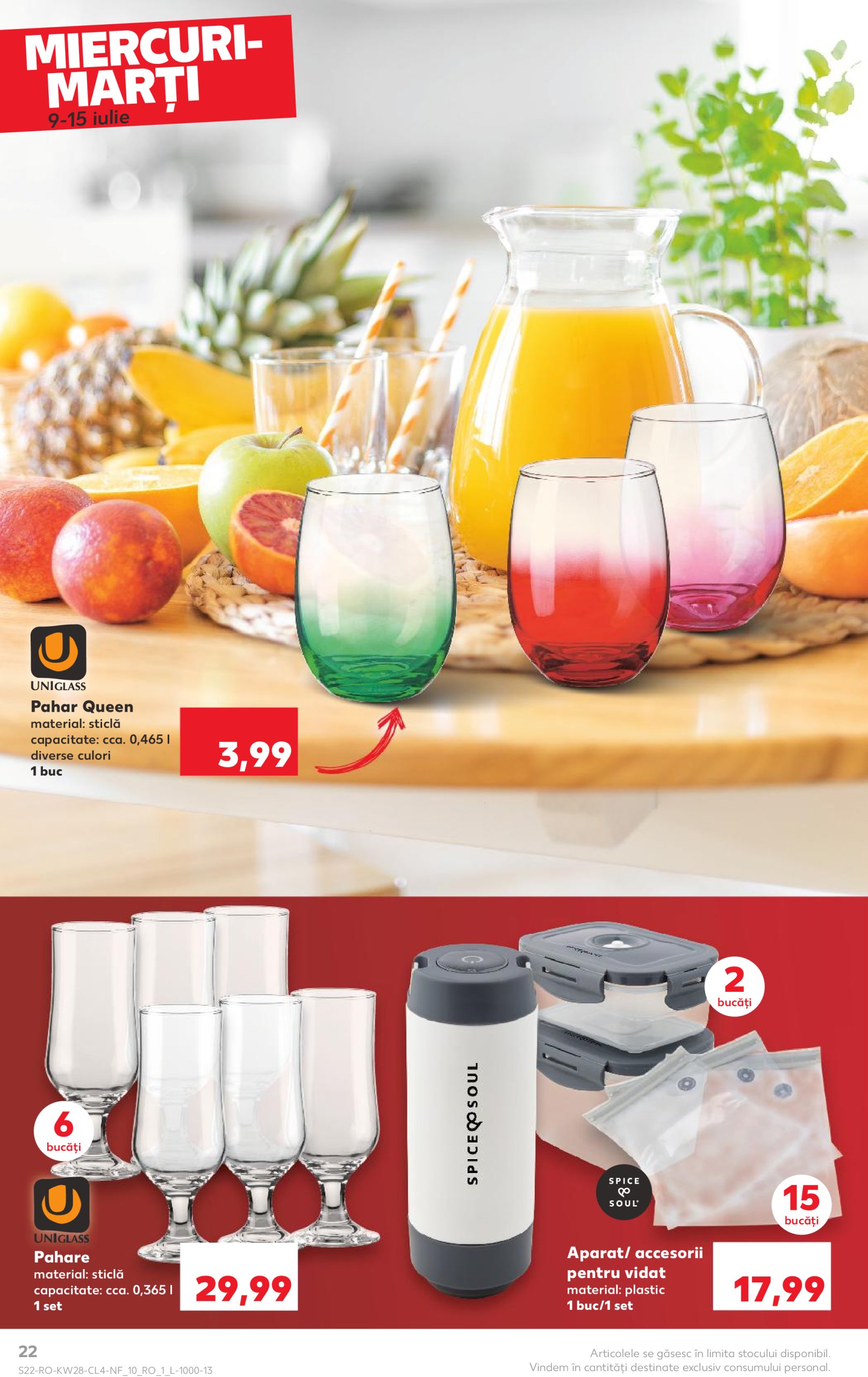 kaufland - Catalog Kaufland - Nonfood valabil din 09.07. până pe 15.07. - page: 22