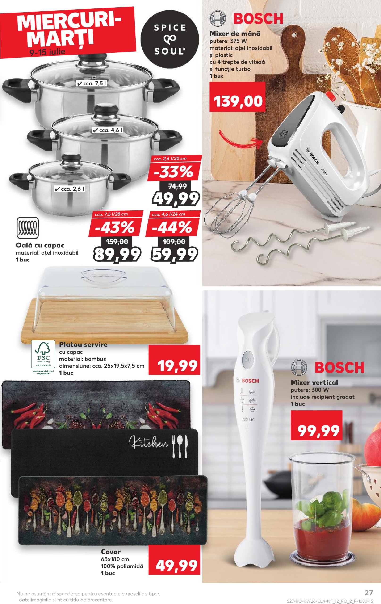 kaufland - Catalog Kaufland - Nonfood valabil din 09.07. până pe 15.07. - page: 27