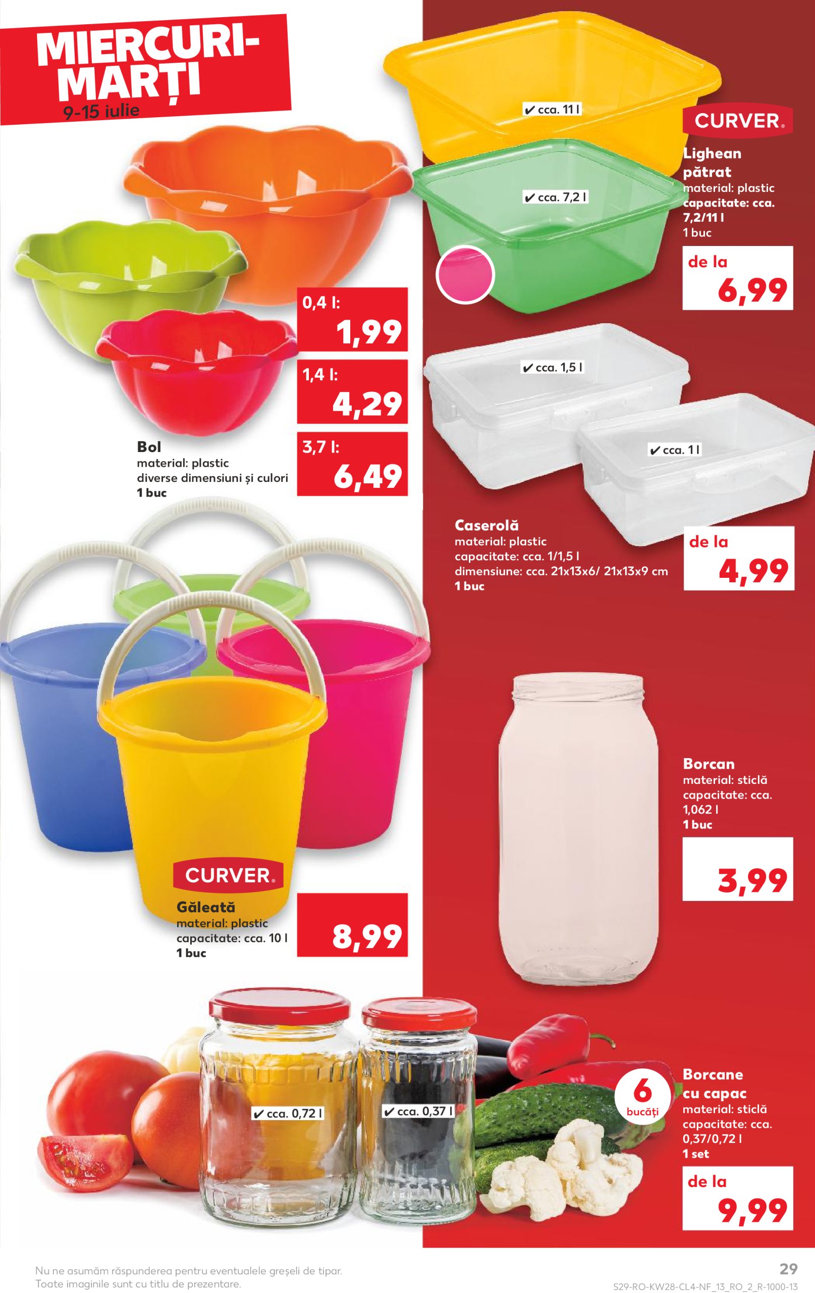 kaufland - Catalog Kaufland - Nonfood valabil din 09.07. până pe 15.07. - page: 29