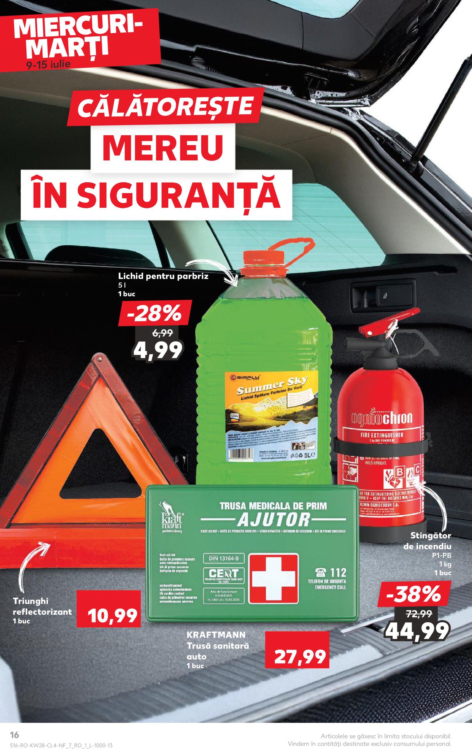 kaufland - Catalog Kaufland - Nonfood valabil din 09.07. până pe 15.07. - page: 16
