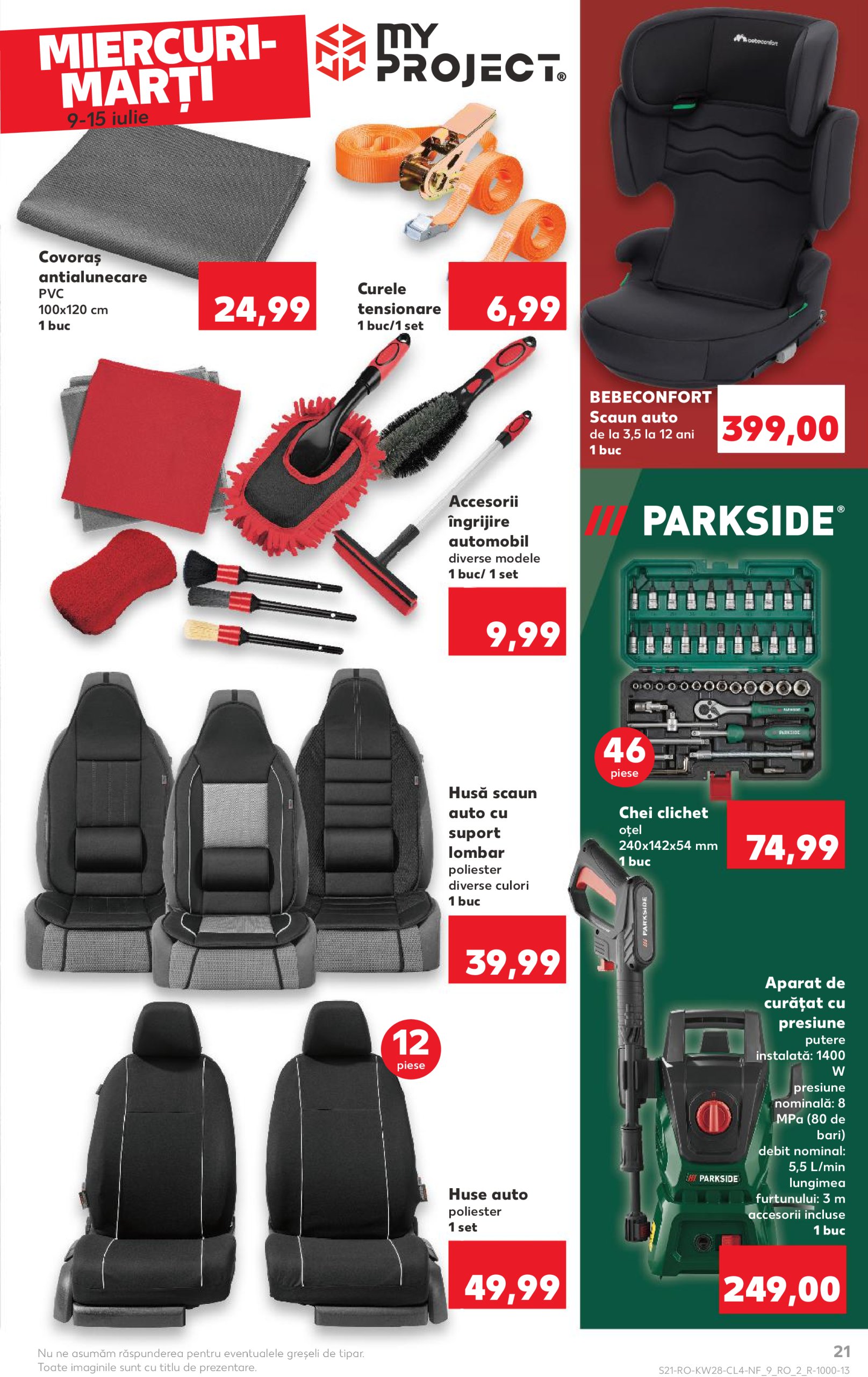 kaufland - Catalog Kaufland - Nonfood valabil din 09.07. până pe 15.07. - page: 21