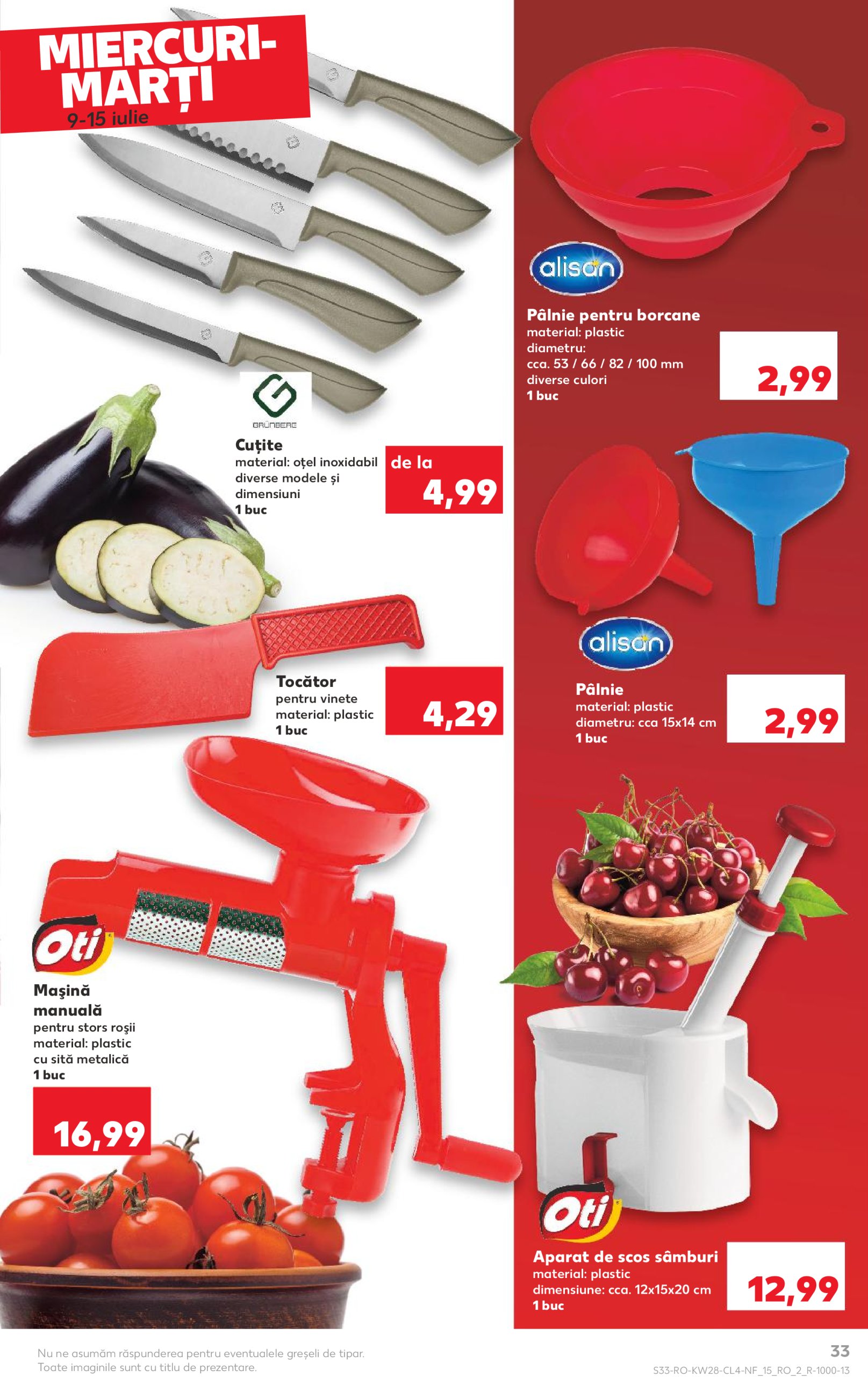 kaufland - Catalog Kaufland - Nonfood valabil din 09.07. până pe 15.07. - page: 33