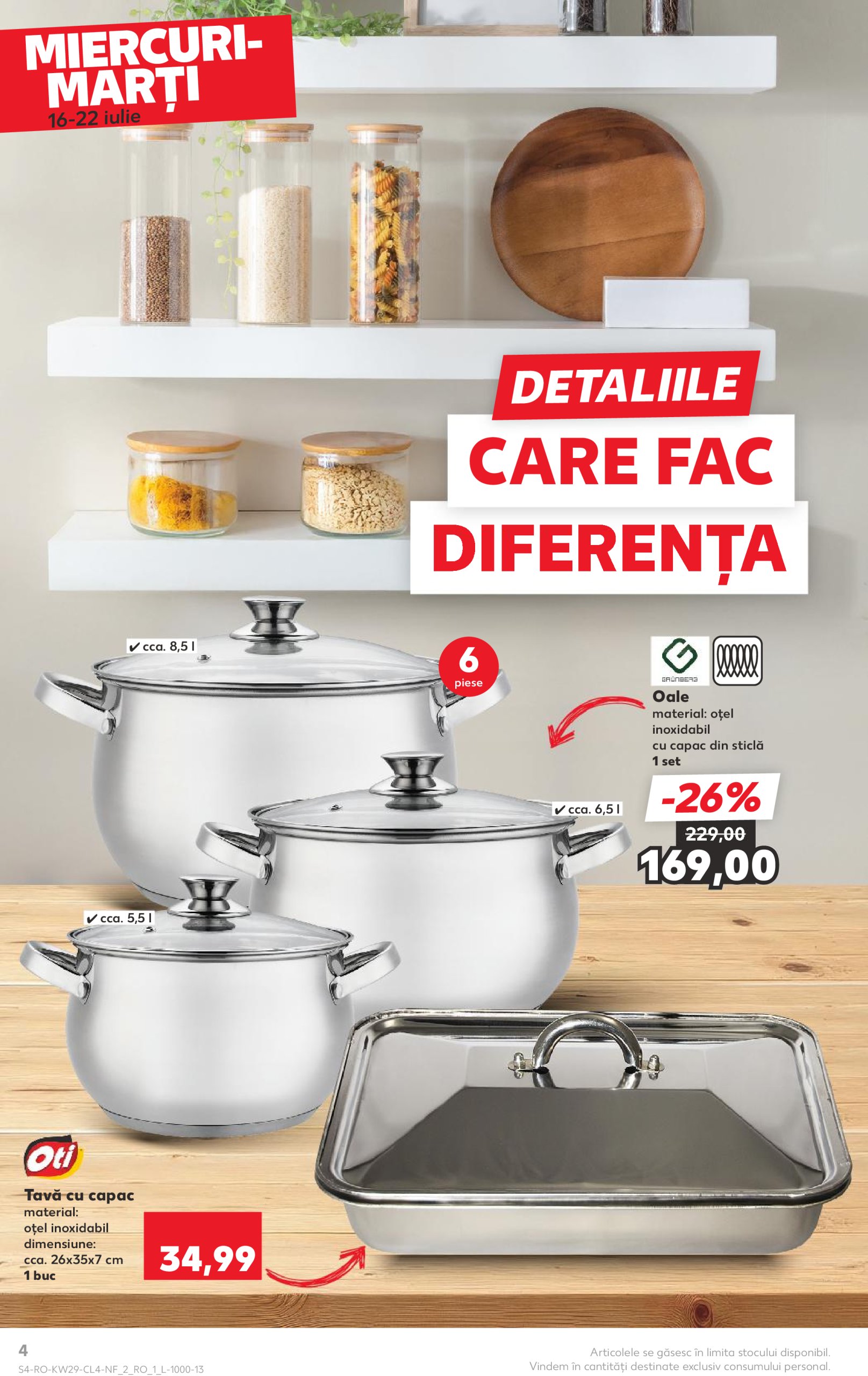 kaufland - Catalog Kaufland - Nonfood valabil din 16.07. până pe 22.07. - page: 4