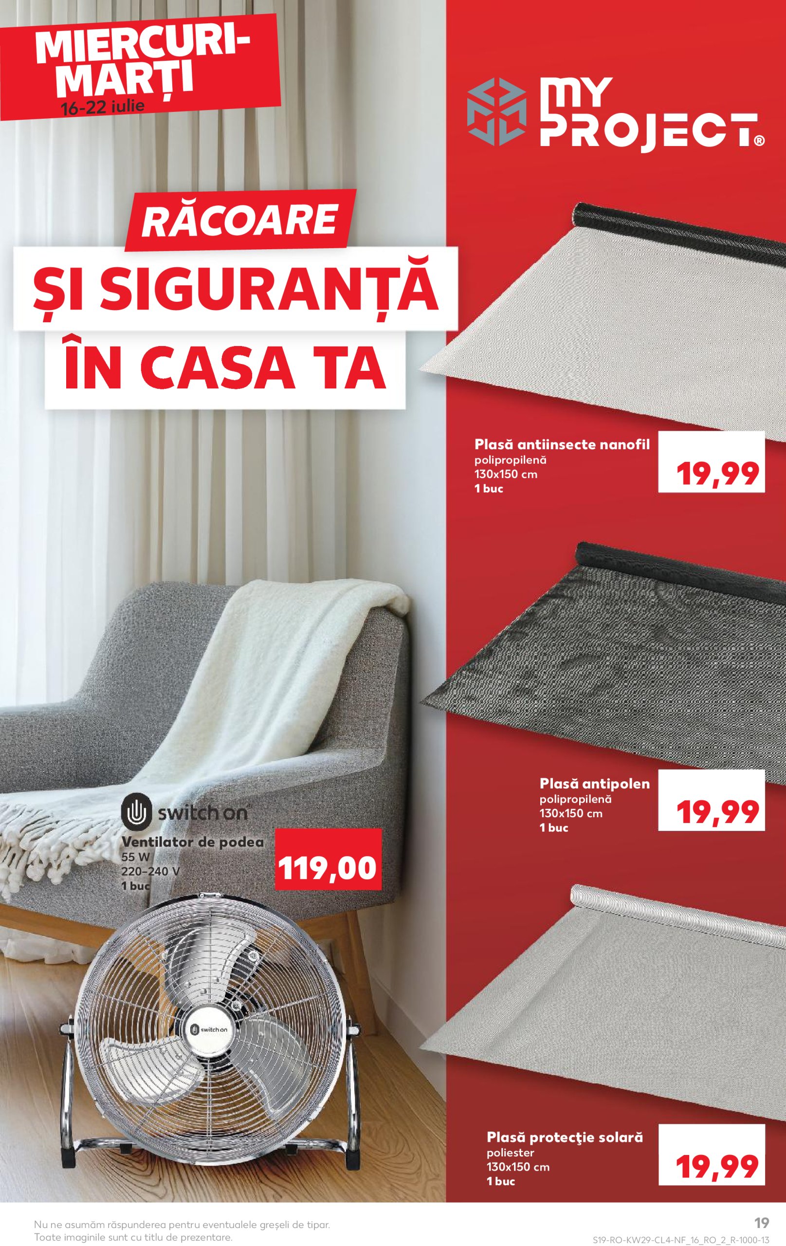kaufland - Catalog Kaufland - Nonfood valabil din 16.07. până pe 22.07. - page: 19