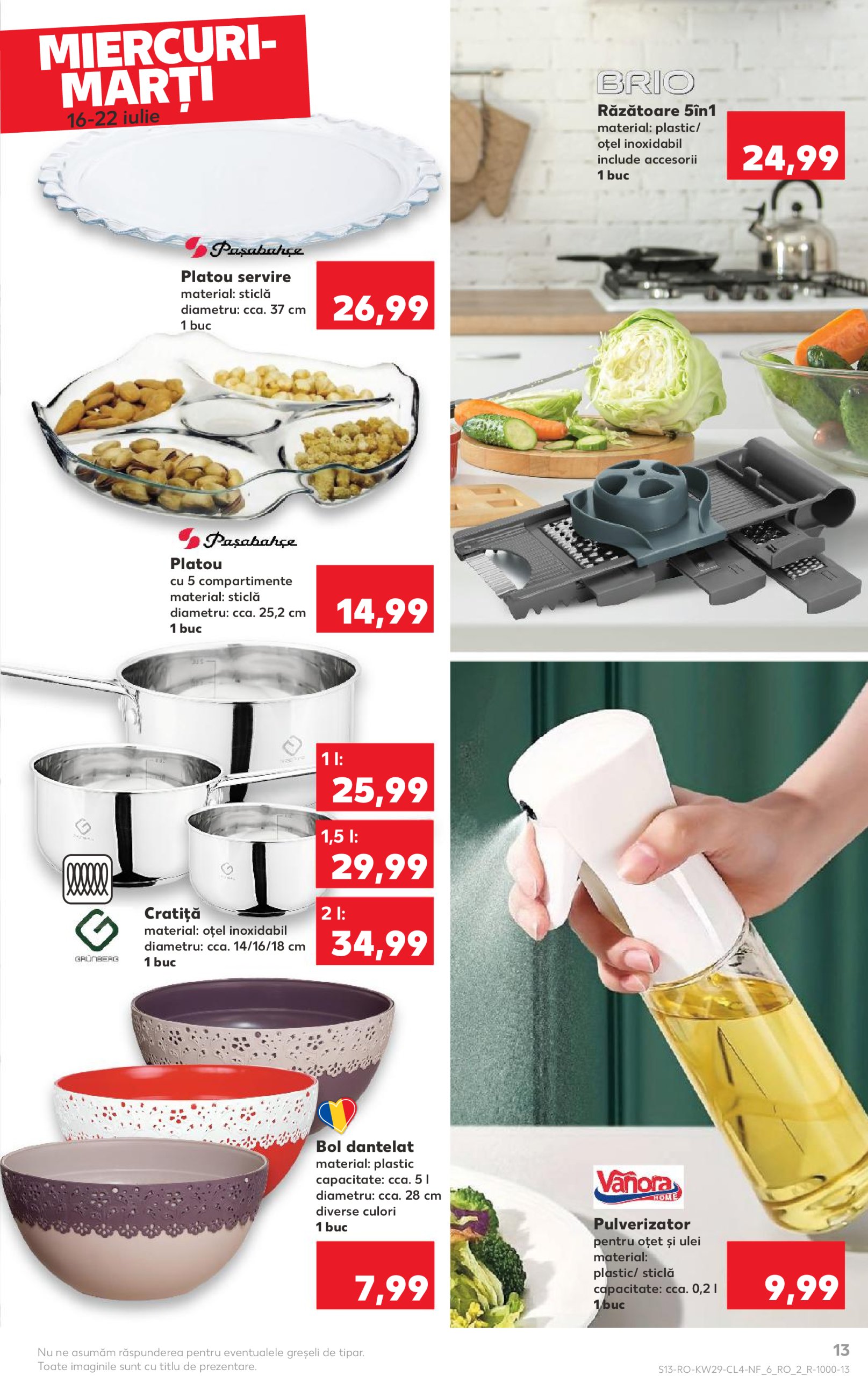 kaufland - Catalog Kaufland - Nonfood valabil din 16.07. până pe 22.07. - page: 13