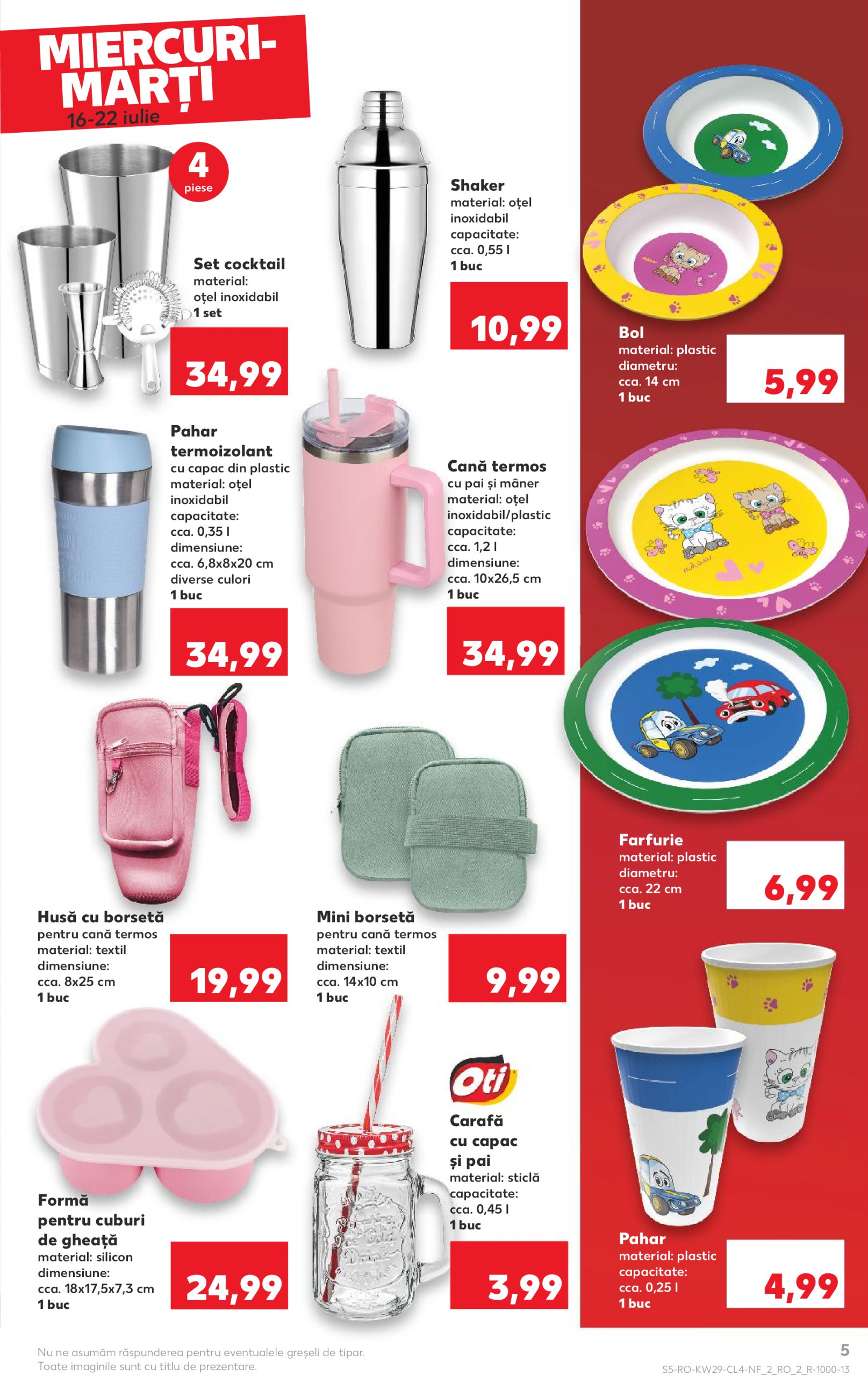 kaufland - Catalog Kaufland - Nonfood valabil din 16.07. până pe 22.07. - page: 5