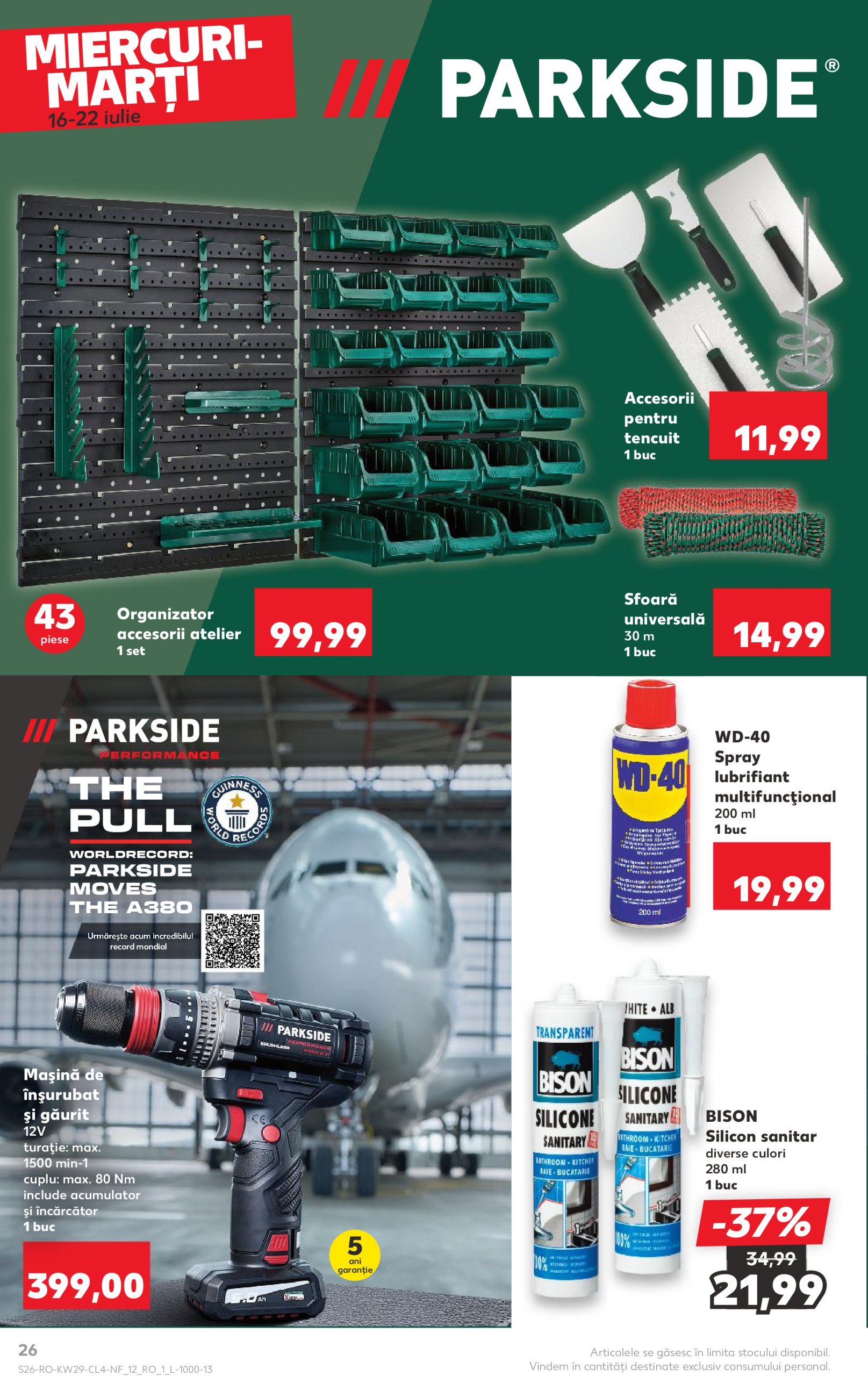 kaufland - Catalog Kaufland - Nonfood valabil din 16.07. până pe 22.07. - page: 26
