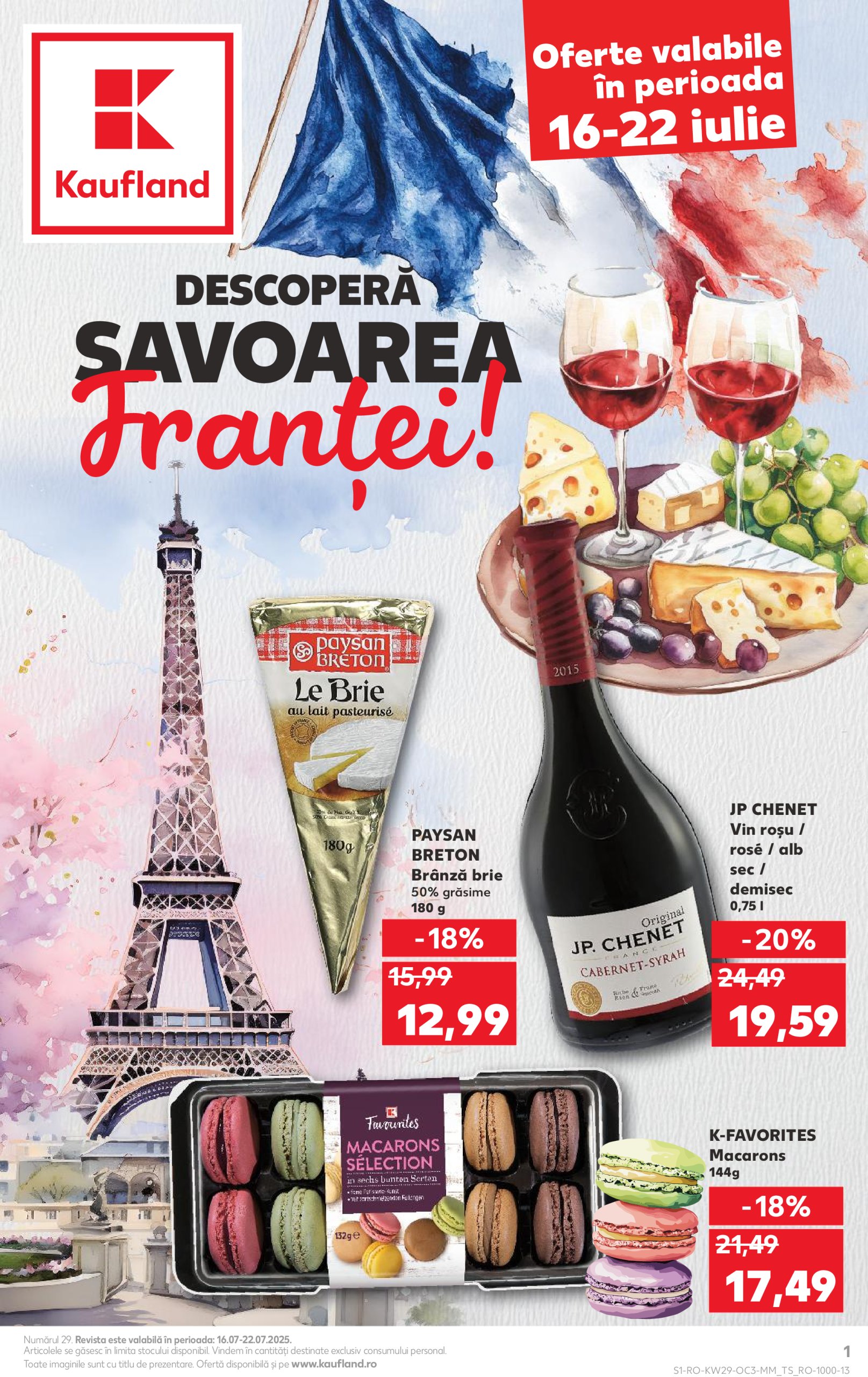 kaufland - Catalog Kaufland - Răsfoiește catalogul tematic valabil din 16.07. până pe 22.07.