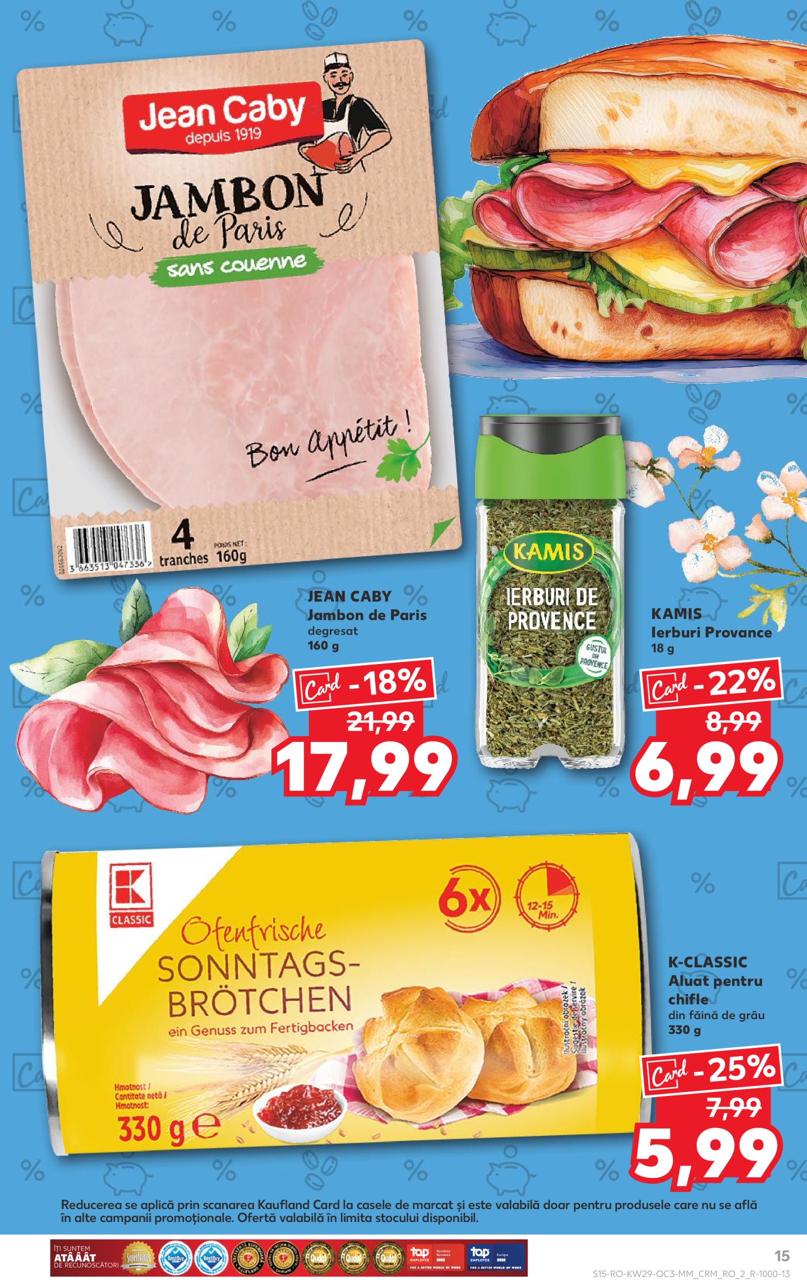 kaufland - Catalog Kaufland - Răsfoiește catalogul tematic valabil din 16.07. până pe 22.07. - page: 15