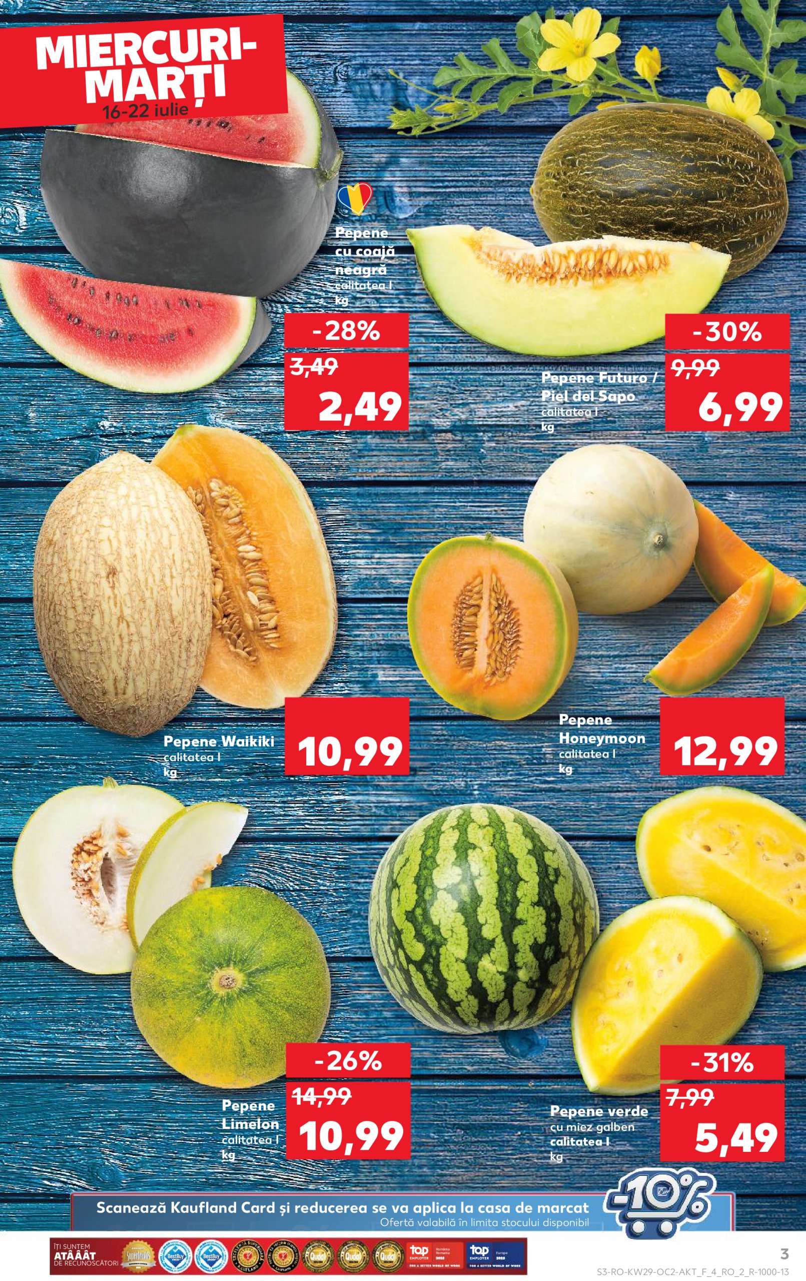 kaufland - Catalog Kaufland valabil din 16.07. până pe 22.07. - page: 3 kaufland - Catalog Kaufland valabil din 16.07. până pe 22.07. - page: 3