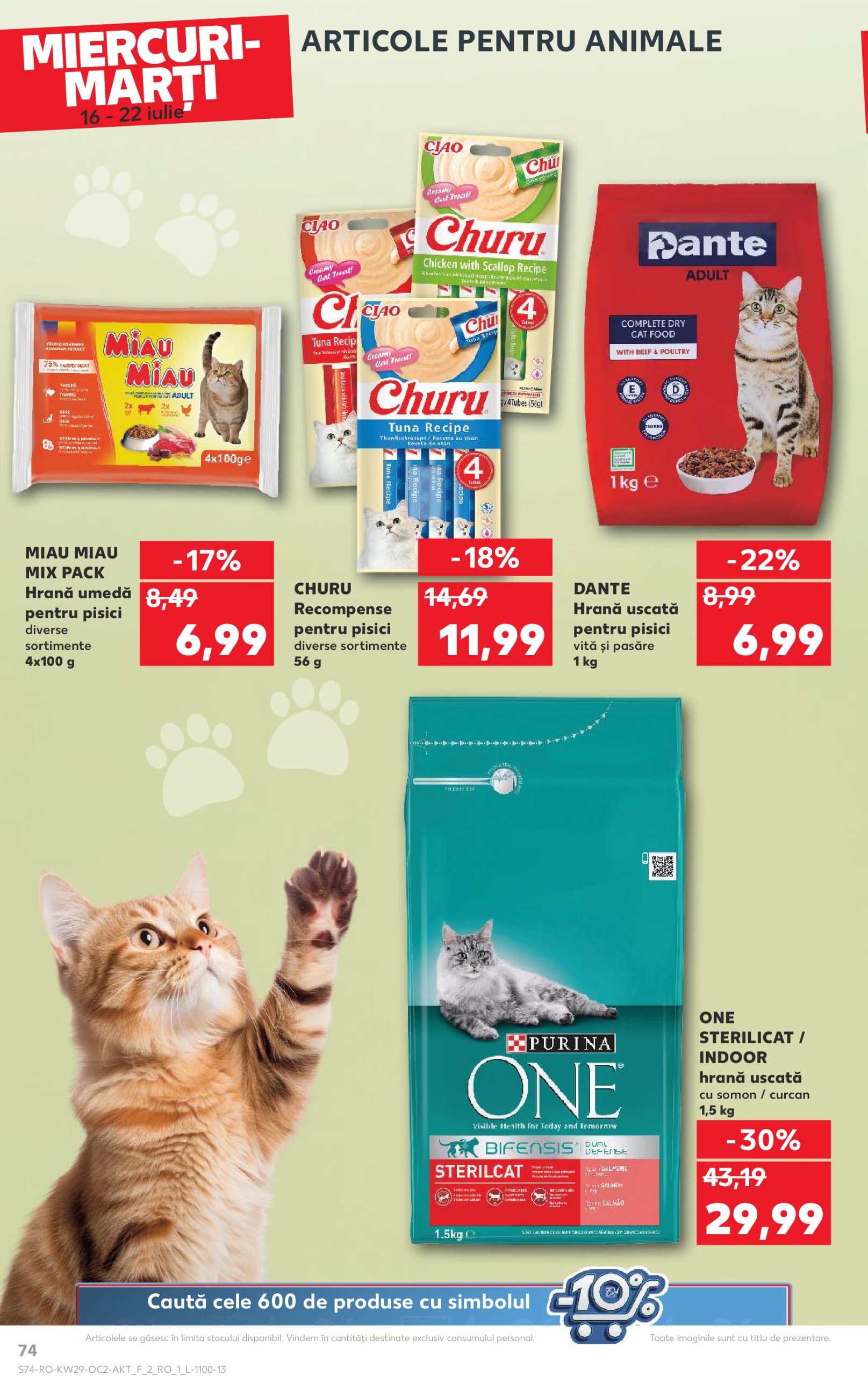kaufland - Catalog Kaufland valabil din 16.07. până pe 22.07. - page: 74 kaufland - Catalog Kaufland valabil din 16.07. până pe 22.07. - page: 74