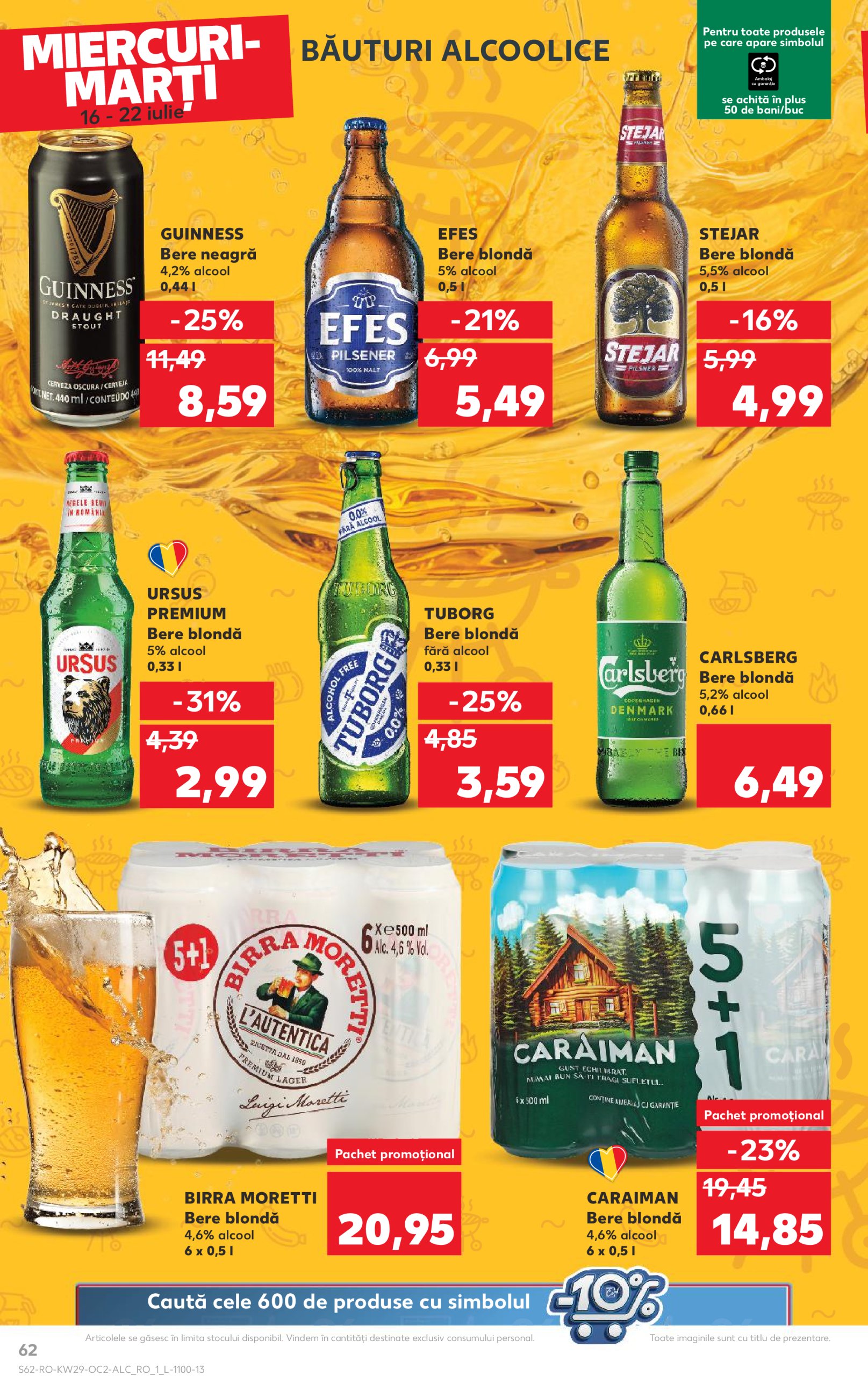 kaufland - Catalog Kaufland valabil din 16.07. până pe 22.07. - page: 62 kaufland - Catalog Kaufland valabil din 16.07. până pe 22.07. - page: 62