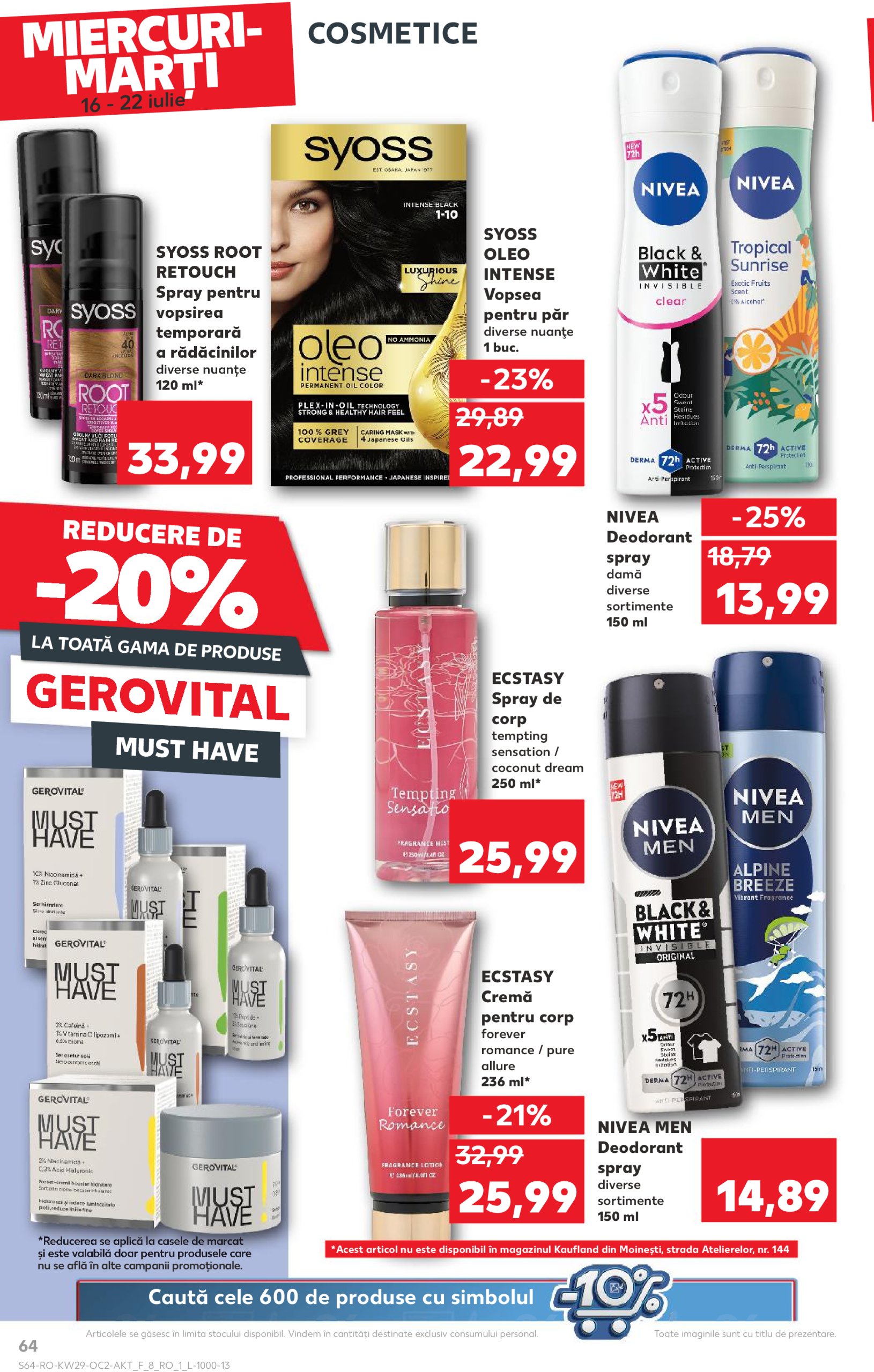 kaufland - Catalog Kaufland valabil din 16.07. până pe 22.07. - page: 64 kaufland - Catalog Kaufland valabil din 16.07. până pe 22.07. - page: 64