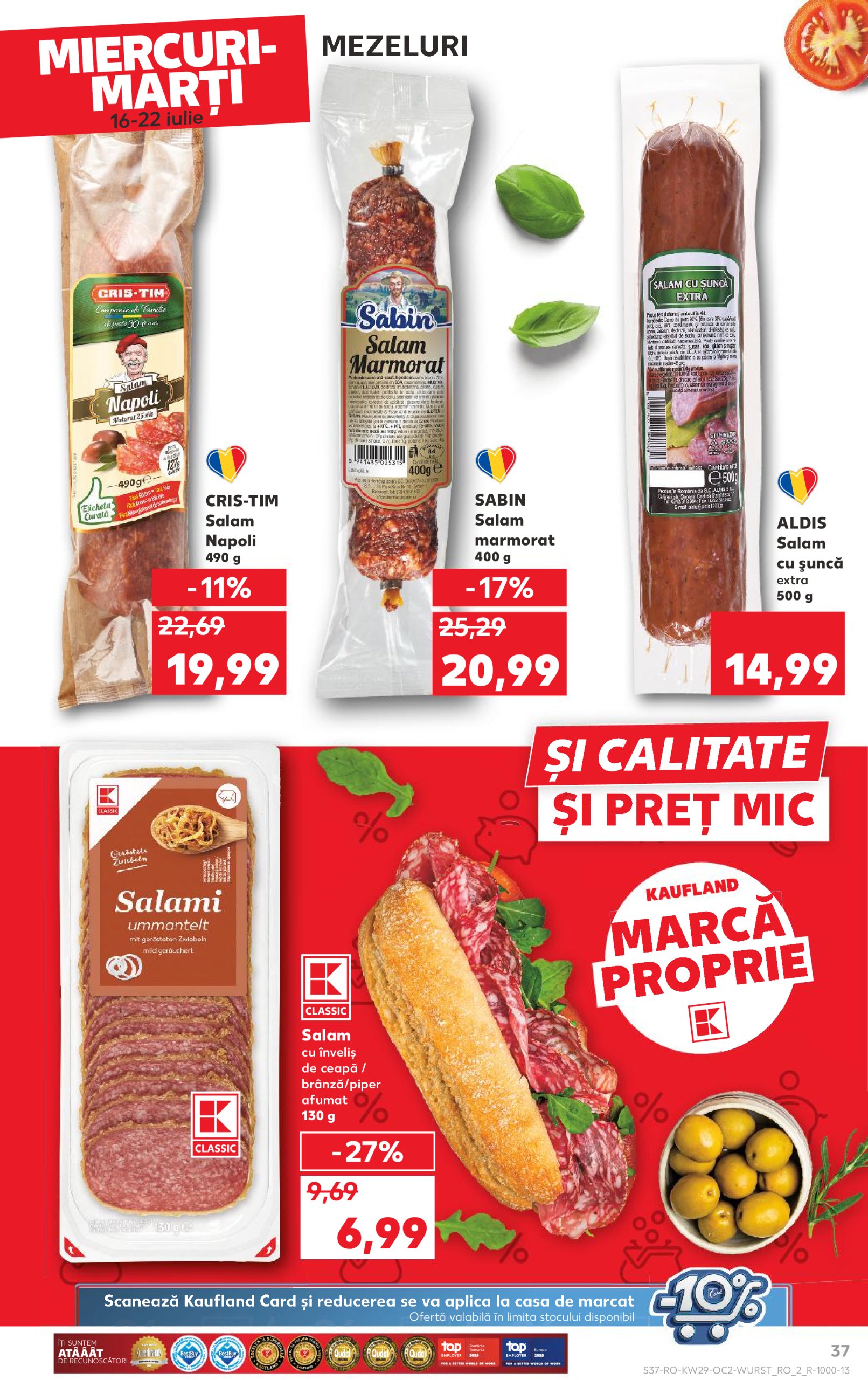 kaufland - Catalog Kaufland valabil din 16.07. până pe 22.07. - page: 37 kaufland - Catalog Kaufland valabil din 16.07. până pe 22.07. - page: 37