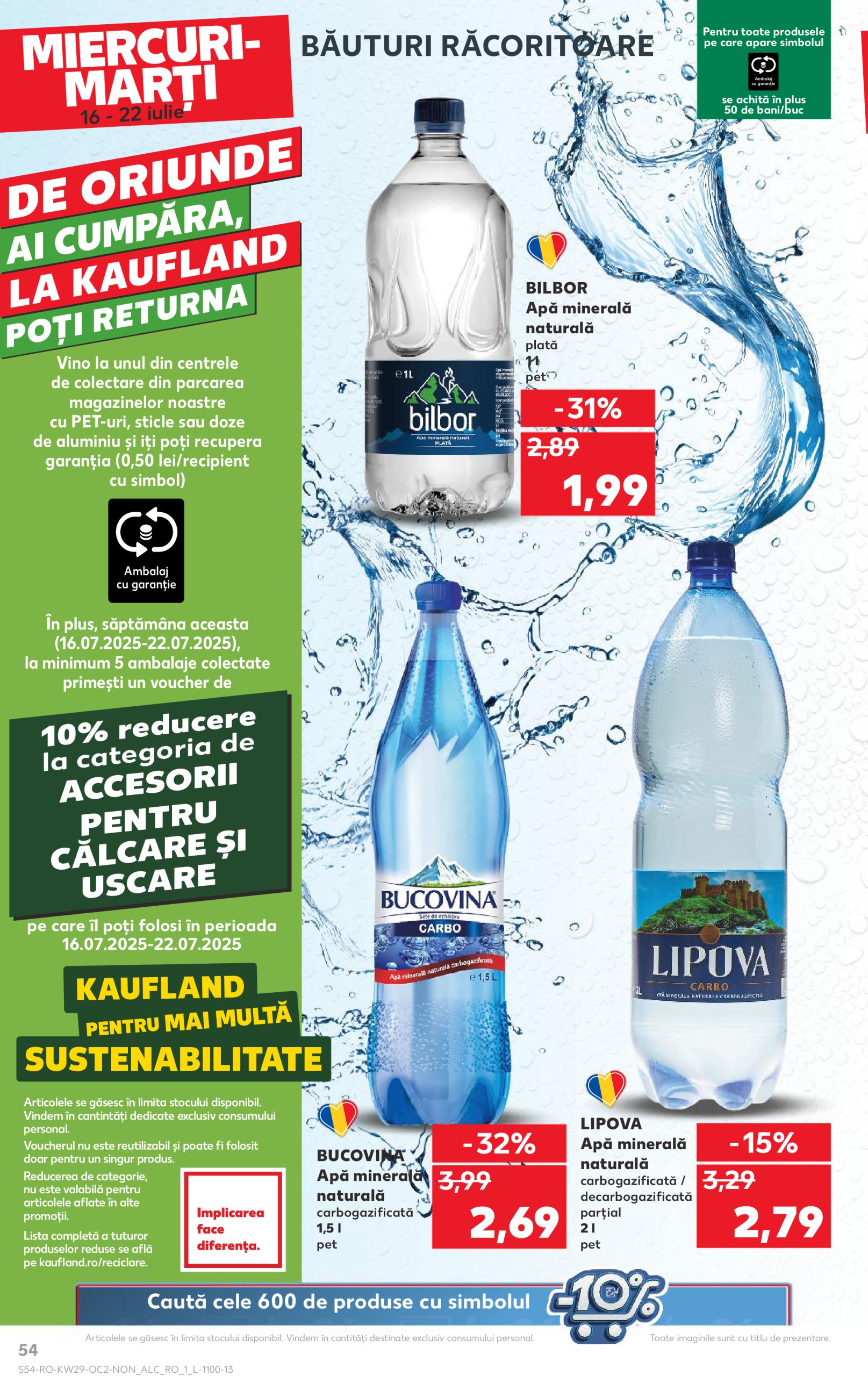 kaufland - Catalog Kaufland valabil din 16.07. până pe 22.07. - page: 54 kaufland - Catalog Kaufland valabil din 16.07. până pe 22.07. - page: 54