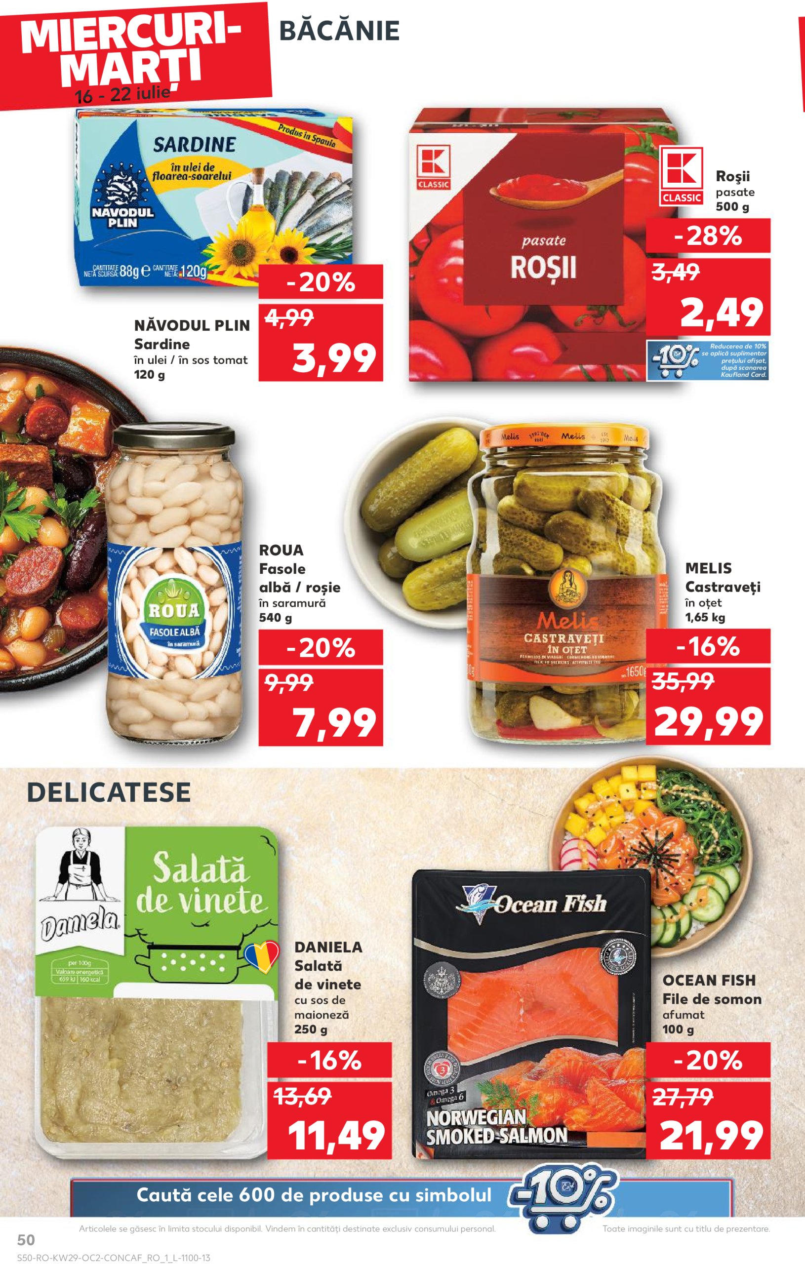 kaufland - Catalog Kaufland valabil din 16.07. până pe 22.07. - page: 50 kaufland - Catalog Kaufland valabil din 16.07. până pe 22.07. - page: 50