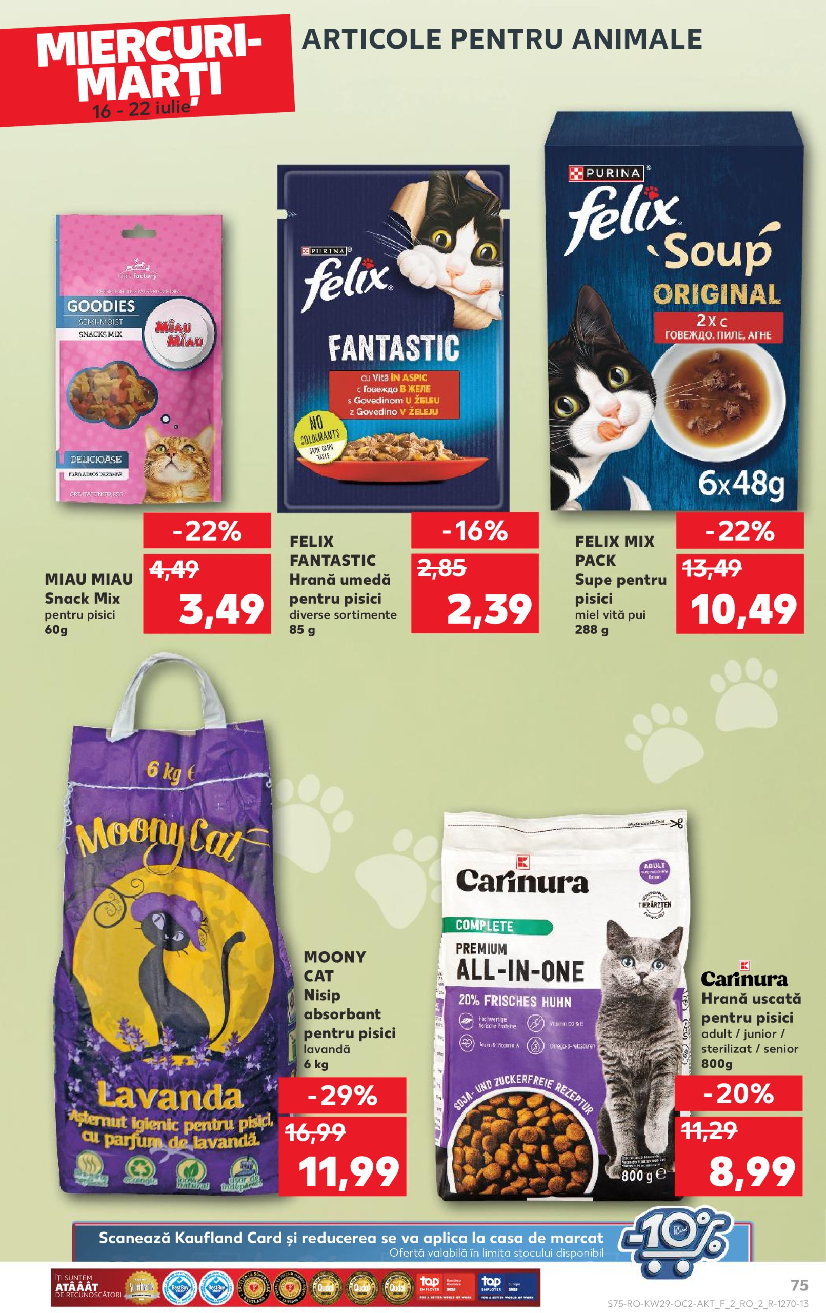 kaufland - Catalog Kaufland valabil din 16.07. până pe 22.07. - page: 75 kaufland - Catalog Kaufland valabil din 16.07. până pe 22.07. - page: 75