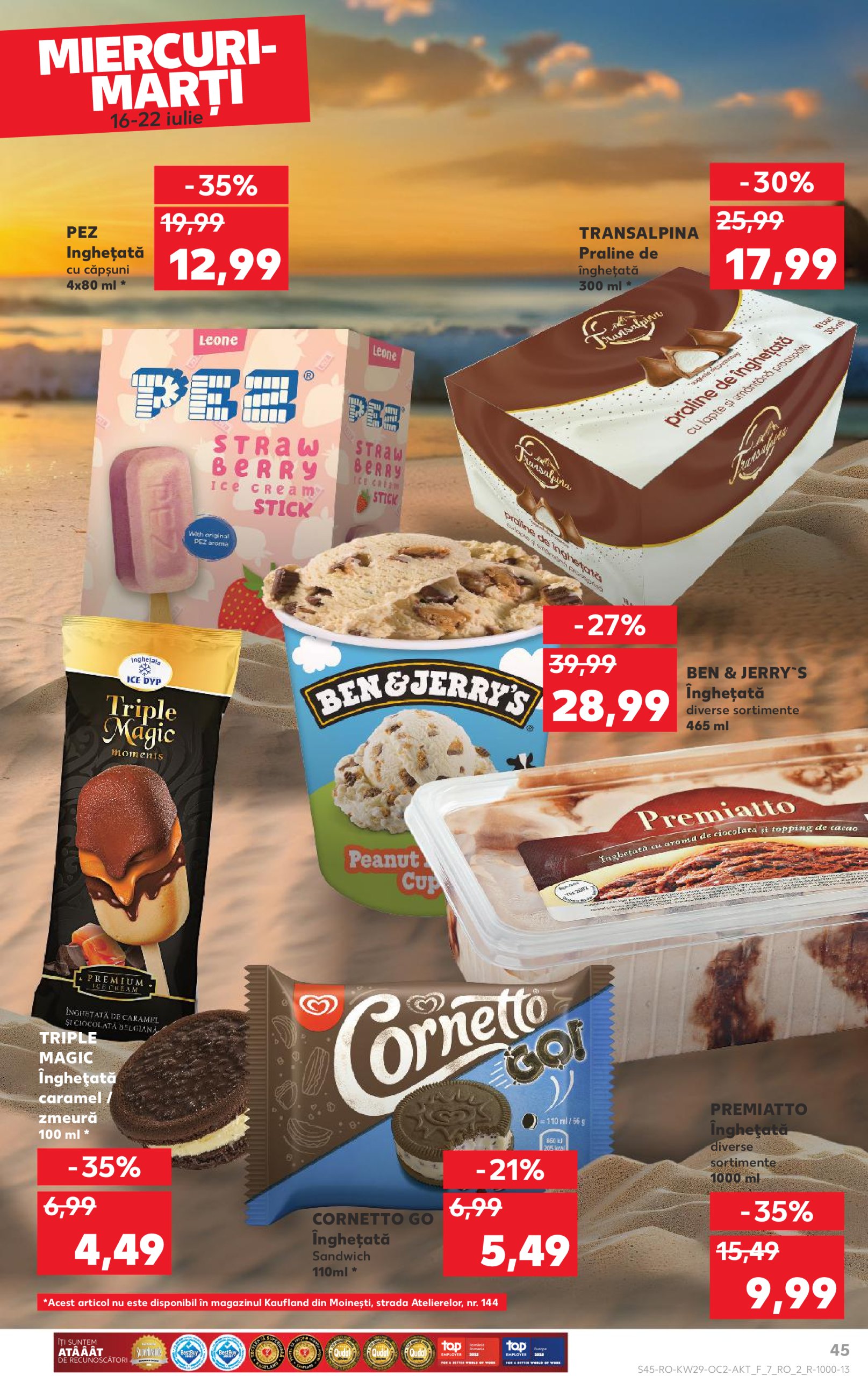 kaufland - Catalog Kaufland valabil din 16.07. până pe 22.07. - page: 45 kaufland - Catalog Kaufland valabil din 16.07. până pe 22.07. - page: 45