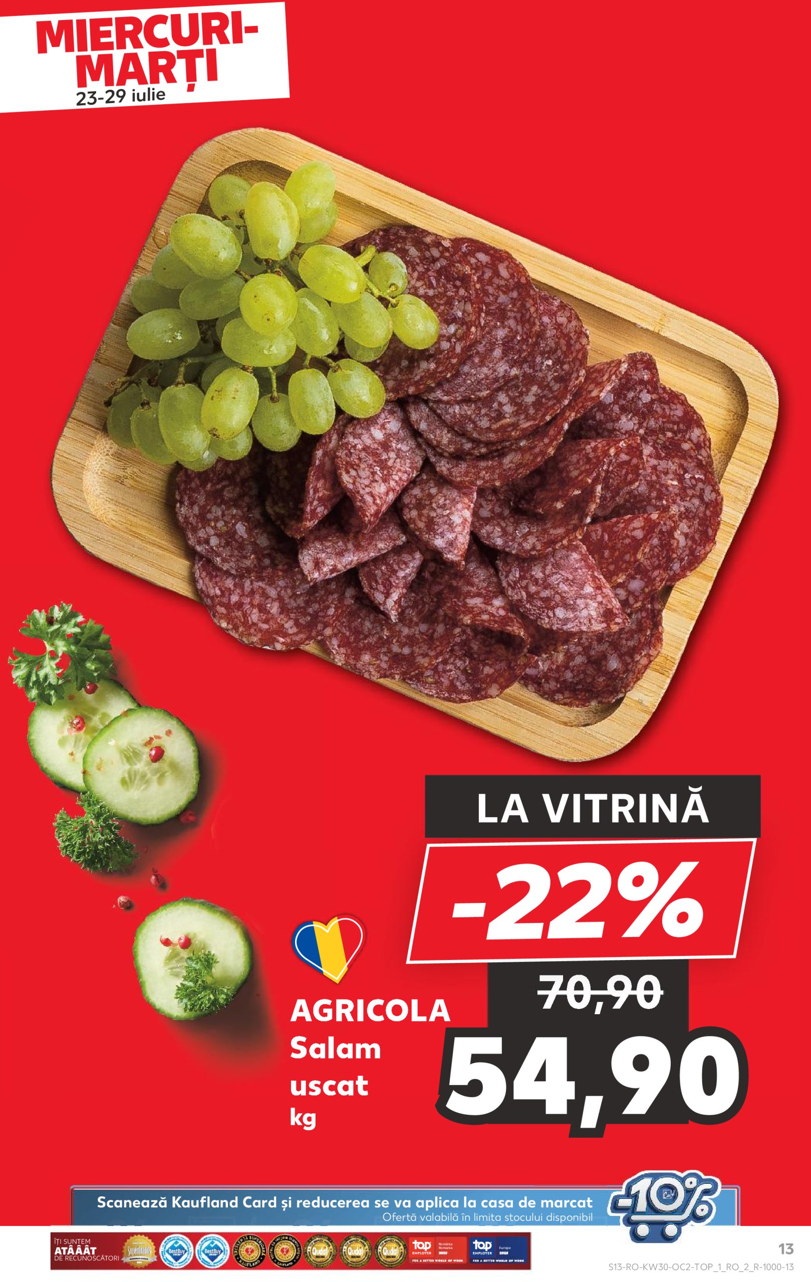 kaufland - Catalog Kaufland valabil din 23.07. până pe 29.07. - page: 13 kaufland - Catalog Kaufland valabil din 23.07. până pe 29.07. - page: 13