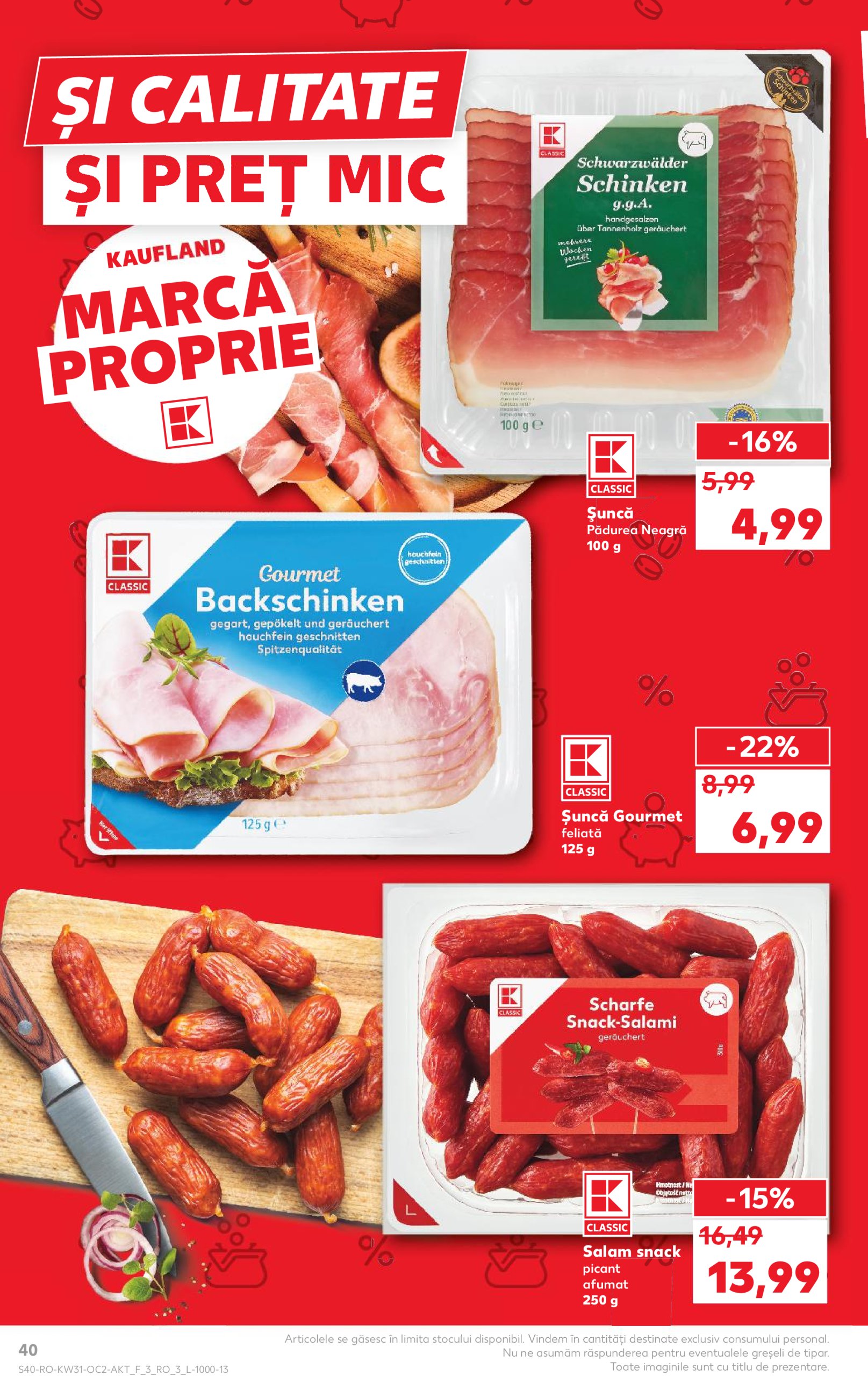kaufland - Catalog Kaufland valabil din 30.07. până pe 05.08. - page: 40