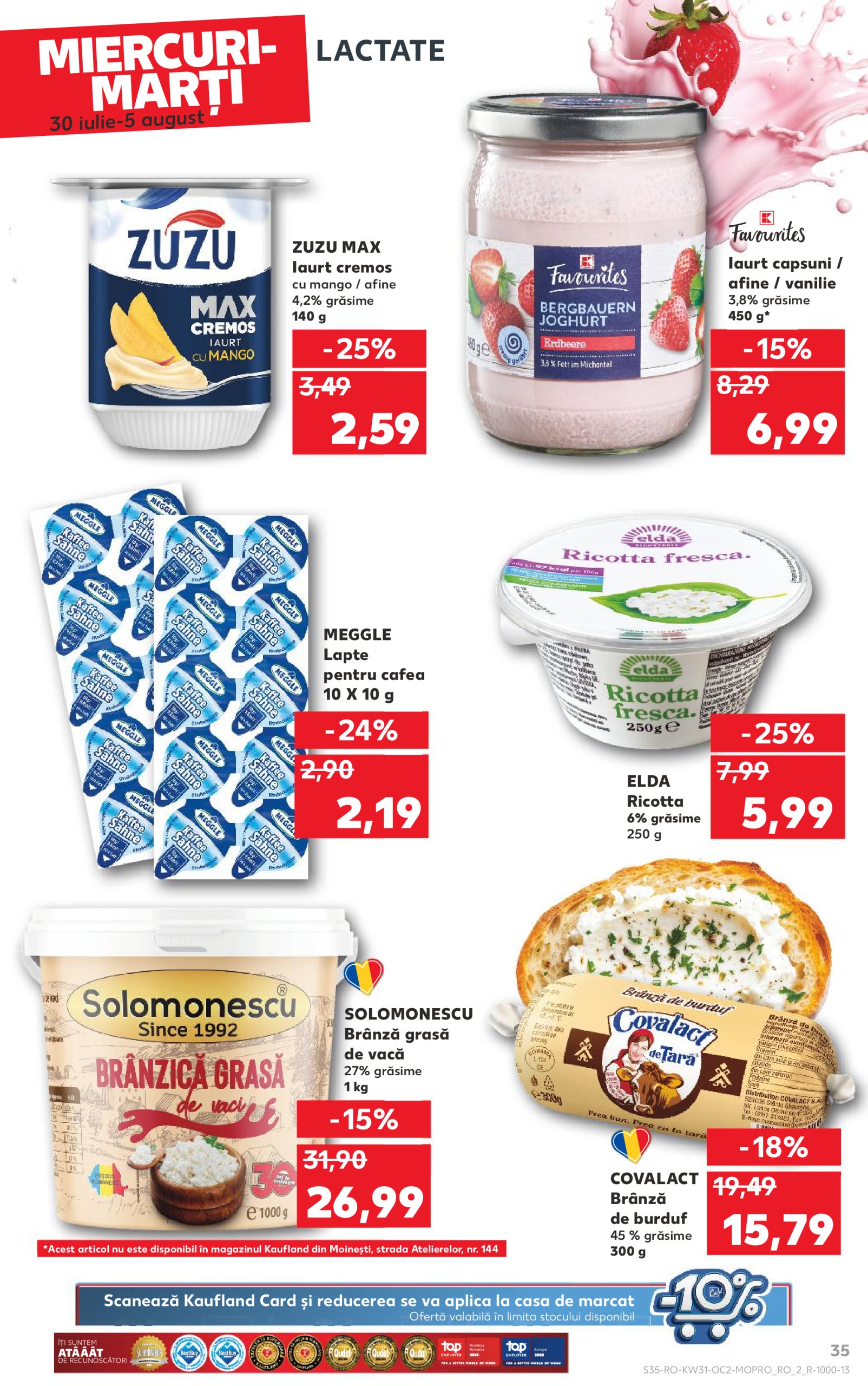 kaufland - Catalog Kaufland valabil din 30.07. până pe 05.08. - page: 35