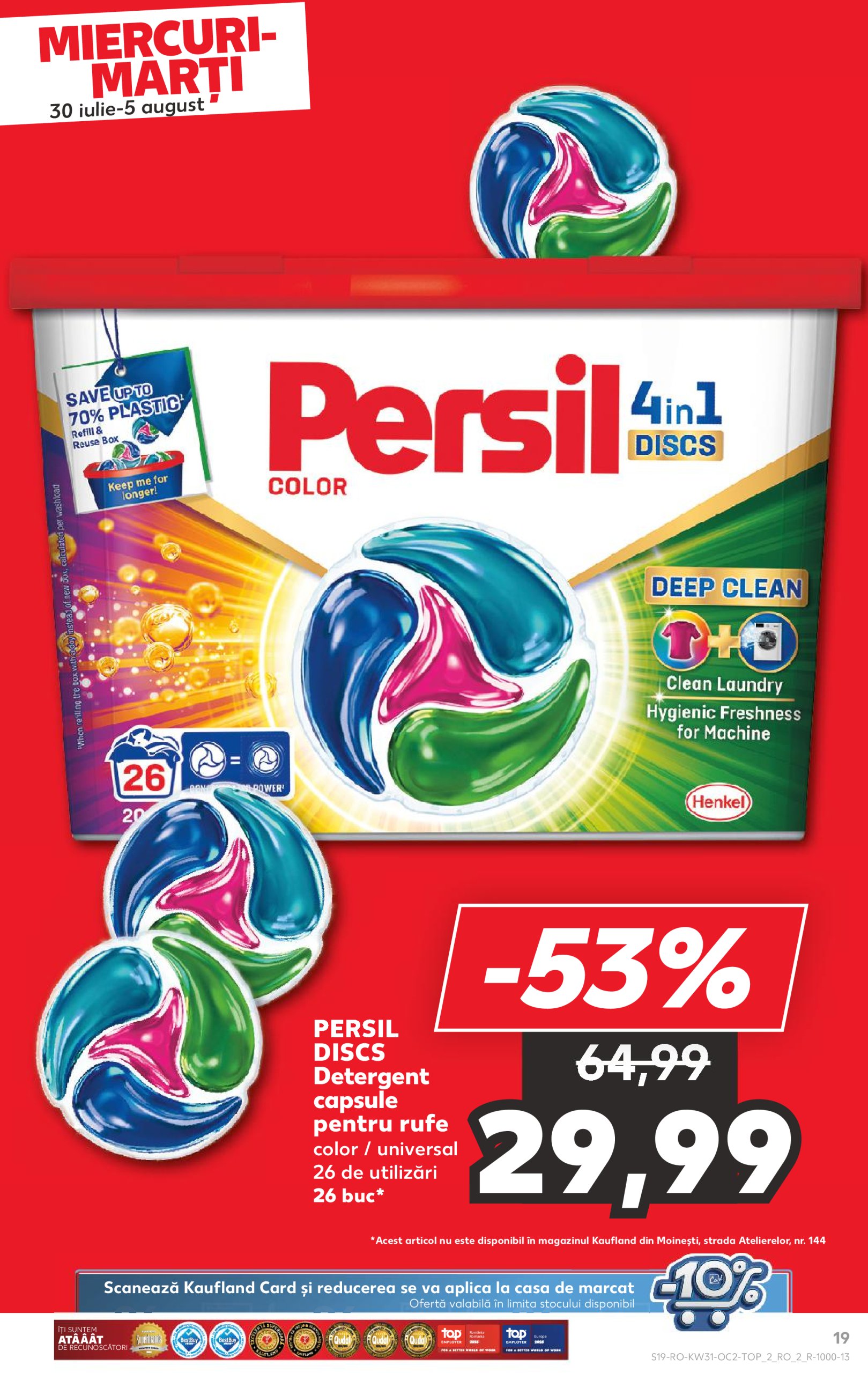 kaufland - Catalog Kaufland valabil din 30.07. până pe 05.08. - page: 19