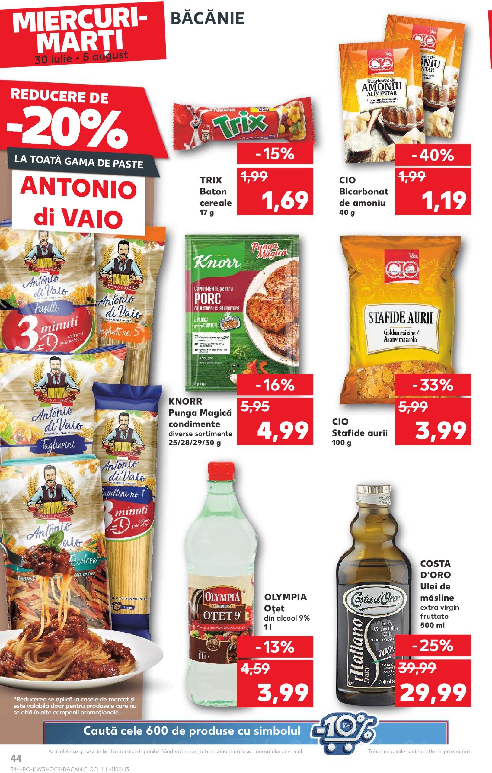 kaufland - Catalog Kaufland valabil din 30.07. până pe 05.08. - page: 44