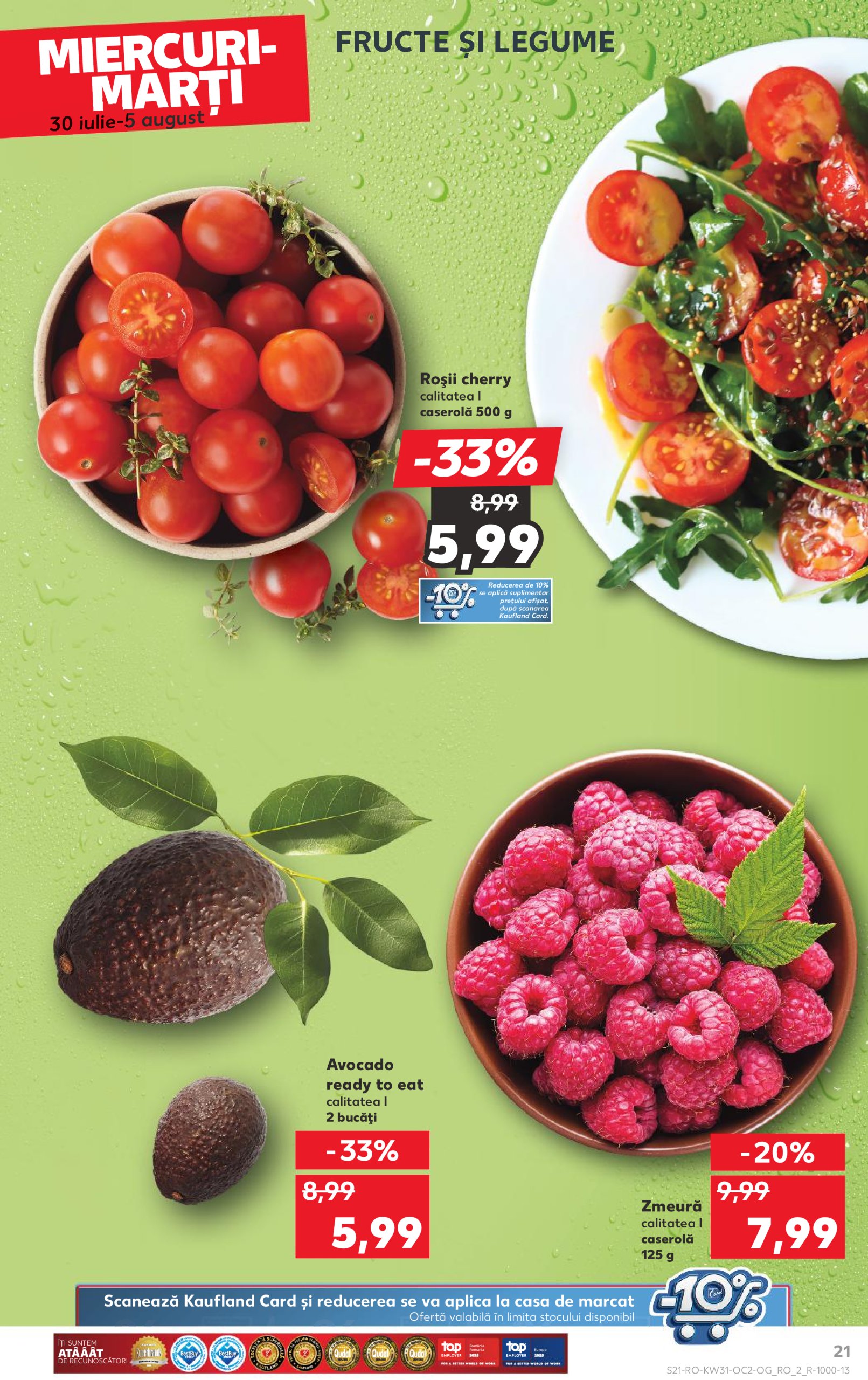 kaufland - Catalog Kaufland valabil din 30.07. până pe 05.08. - page: 21