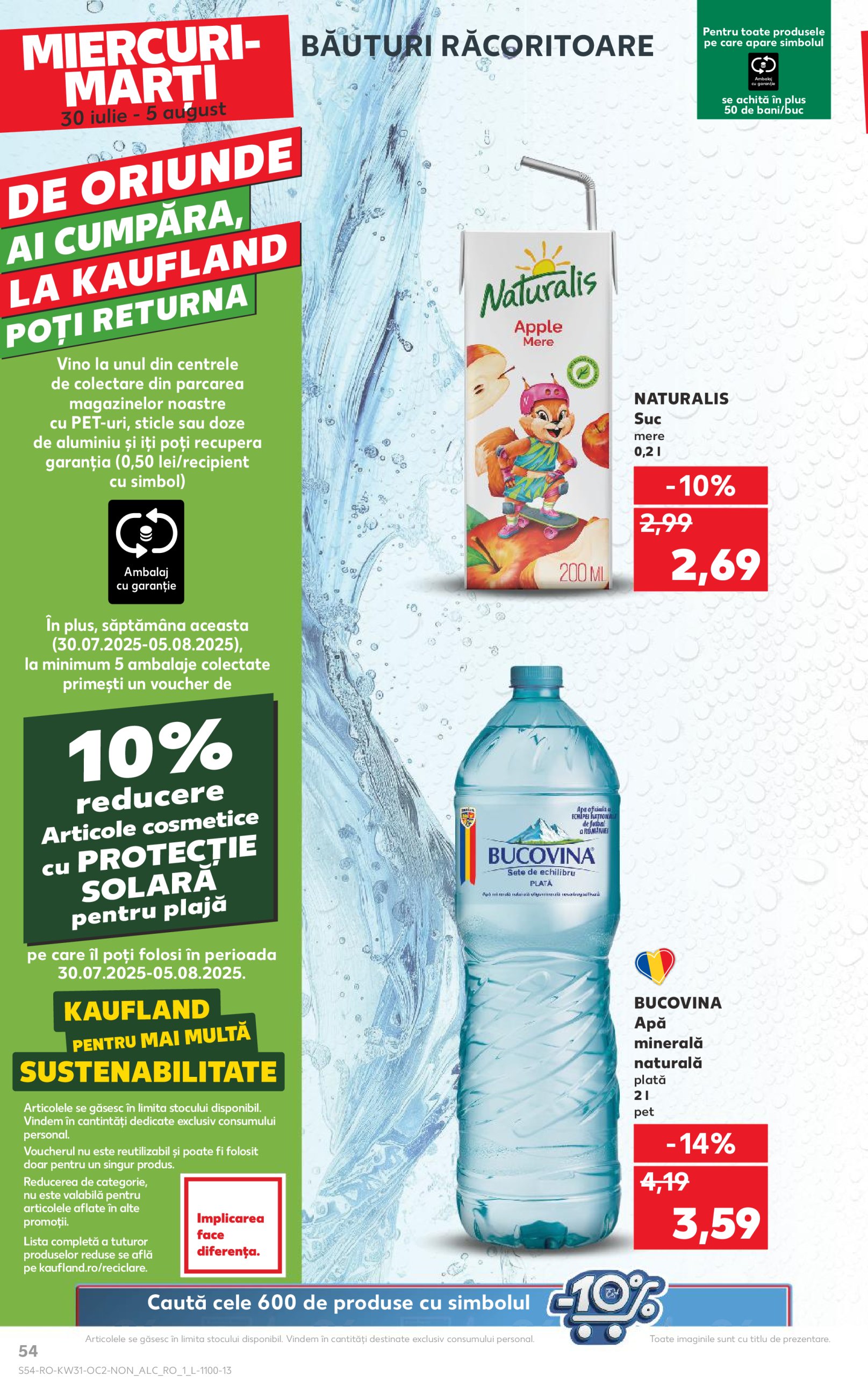 kaufland - Catalog Kaufland valabil din 30.07. până pe 05.08. - page: 54