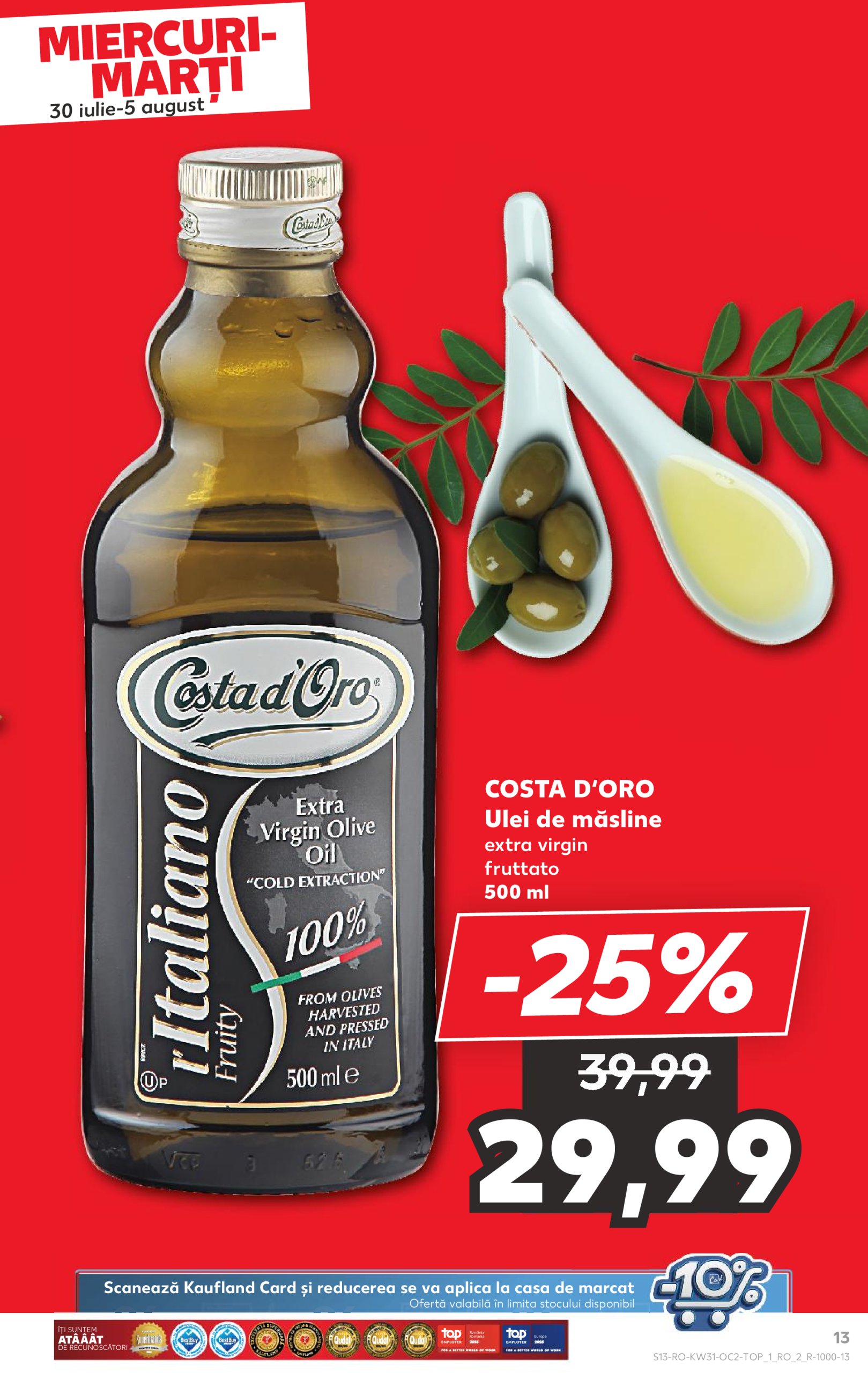 kaufland - Catalog Kaufland valabil din 30.07. până pe 05.08. - page: 13
