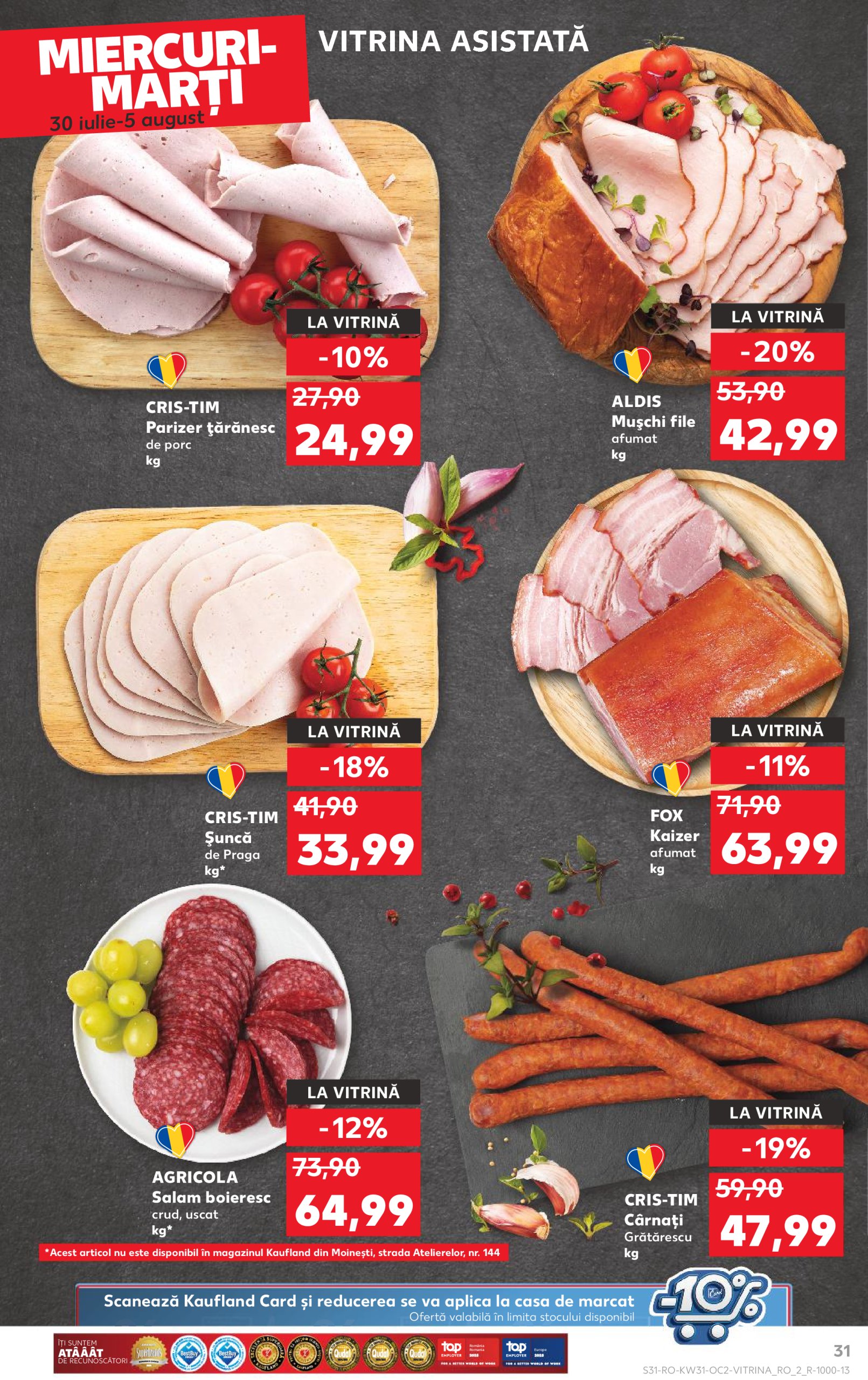 kaufland - Catalog Kaufland valabil din 30.07. până pe 05.08. - page: 31