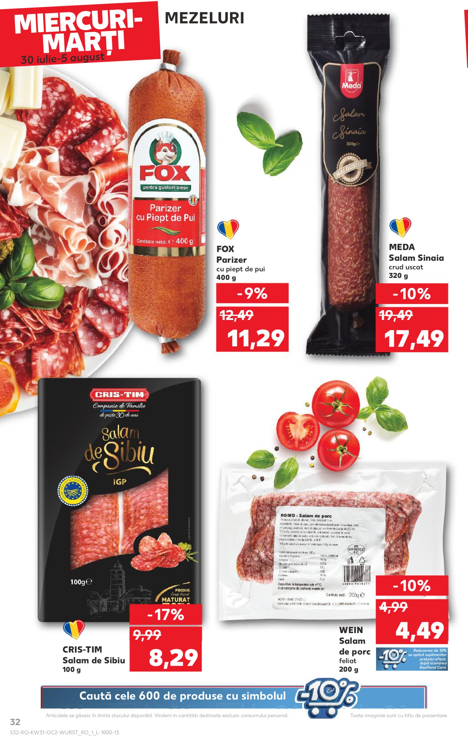 kaufland - Catalog Kaufland valabil din 30.07. până pe 05.08. - page: 32