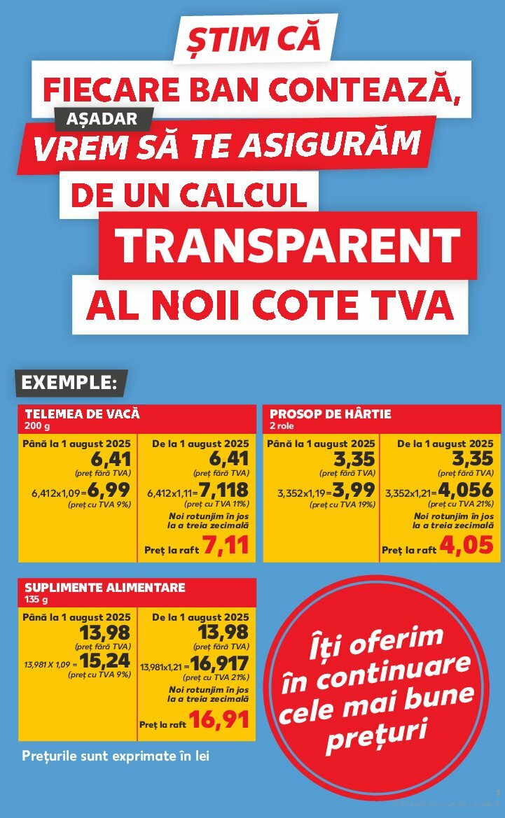 kaufland - Catalog Kaufland - Transparent valabil din 30.07. până pe 05.08.