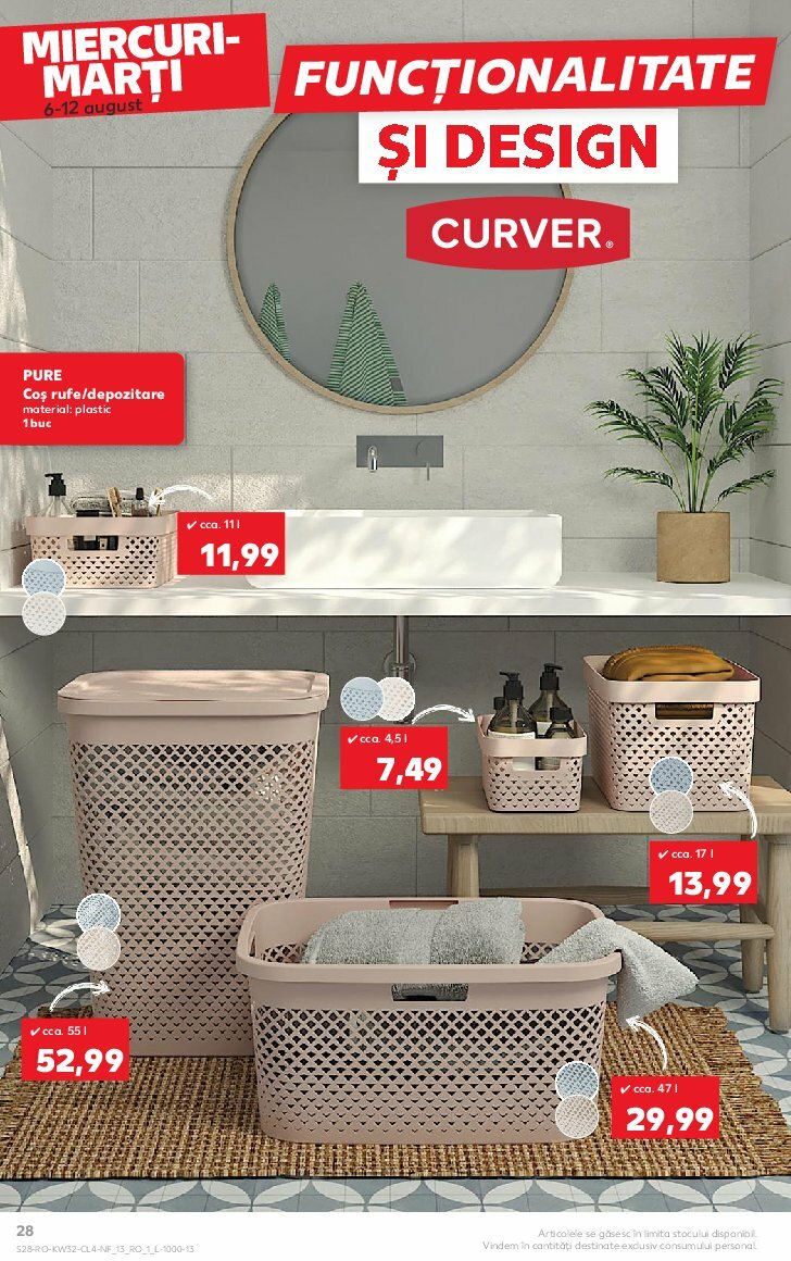 kaufland - Catalog Kaufland - Nonfood valabil din 06.08. până pe 12.08. - page: 28