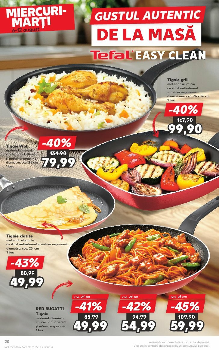 kaufland - Catalog Kaufland - Nonfood valabil din 06.08. până pe 12.08. - page: 20