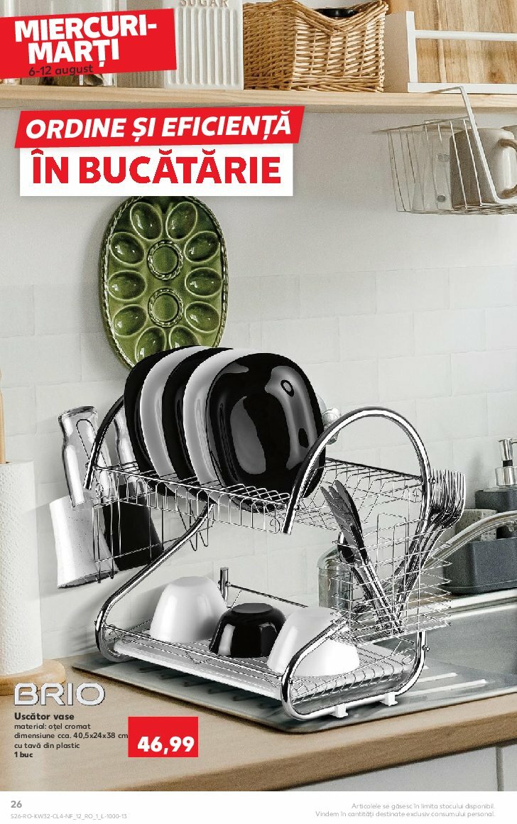 kaufland - Catalog Kaufland - Nonfood valabil din 06.08. până pe 12.08. - page: 26