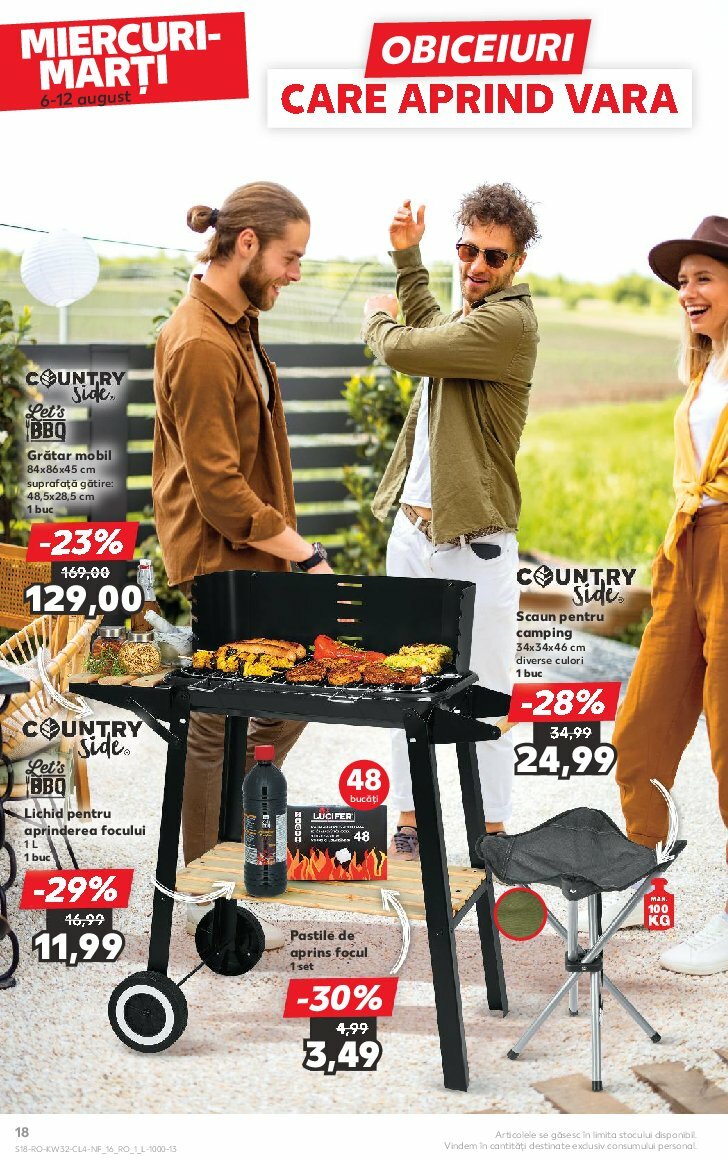 kaufland - Catalog Kaufland - Nonfood valabil din 06.08. până pe 12.08. - page: 18