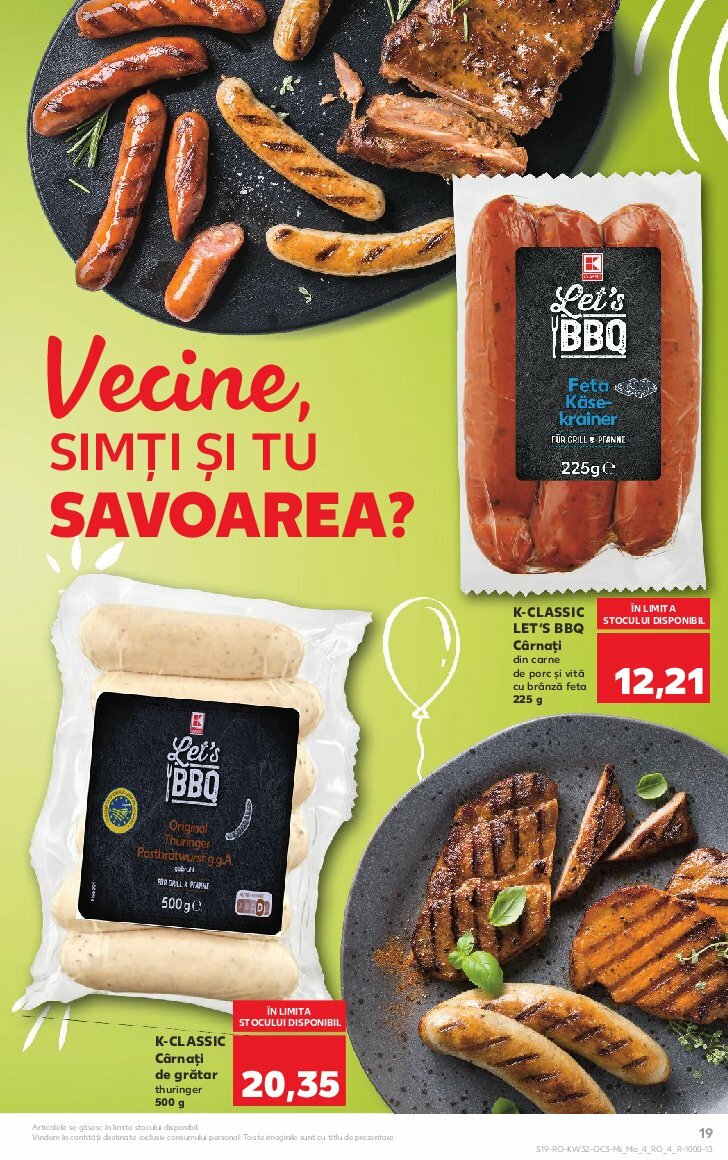 kaufland - Catalog Kaufland - Răsfoiește catalogul tematic valabil din 06.08. până pe 12.08. - page: 19