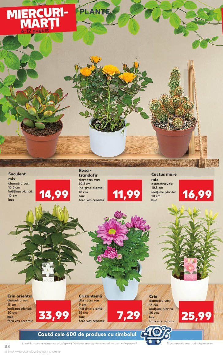 kaufland - Catalog Kaufland valabil din 03.08. până pe 12.08. - page: 38 kaufland - Catalog Kaufland valabil din 03.08. până pe 12.08. - page: 38