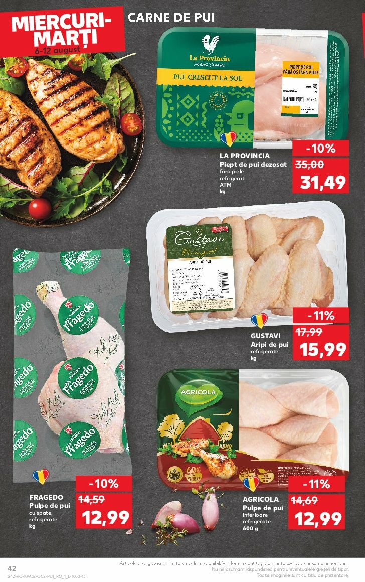 kaufland - Catalog Kaufland valabil din 03.08. până pe 12.08. - page: 42 kaufland - Catalog Kaufland valabil din 03.08. până pe 12.08. - page: 42