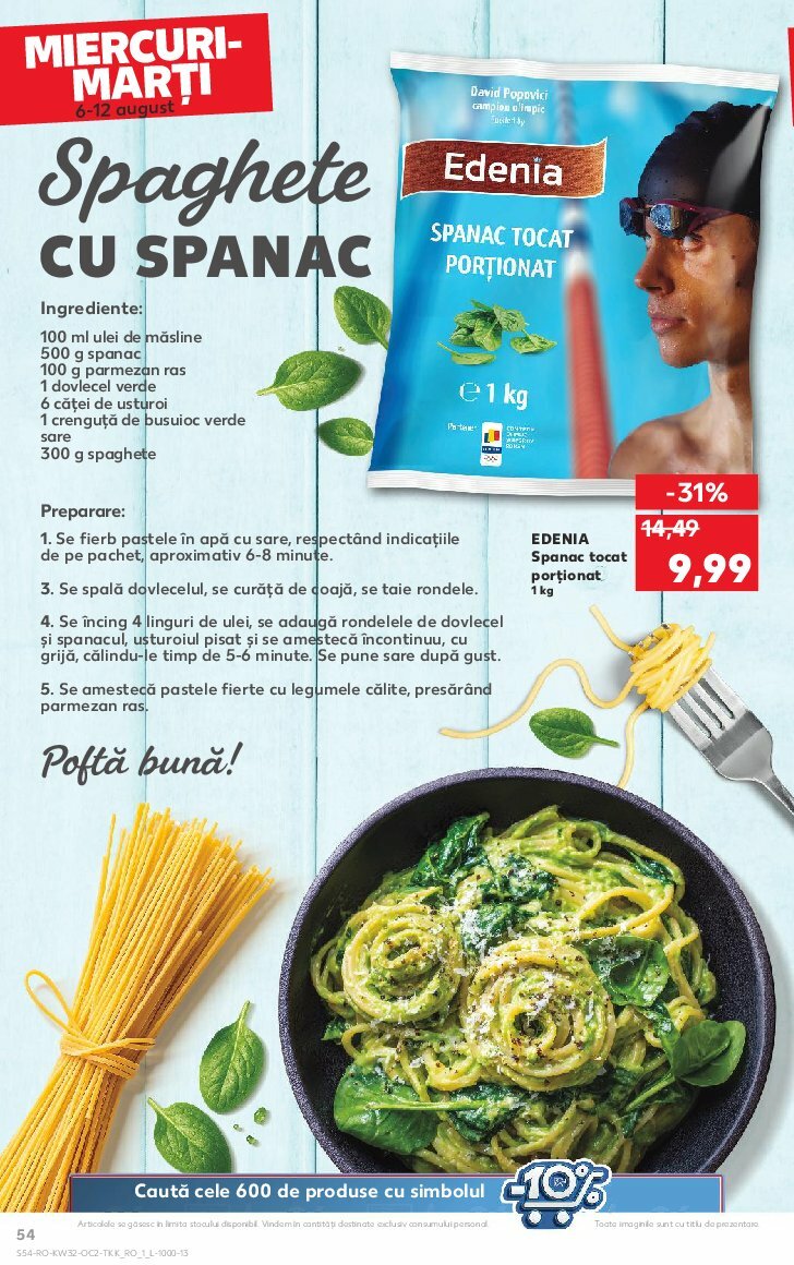 kaufland - Catalog Kaufland valabil din 03.08. până pe 12.08. - page: 54 kaufland - Catalog Kaufland valabil din 03.08. până pe 12.08. - page: 54