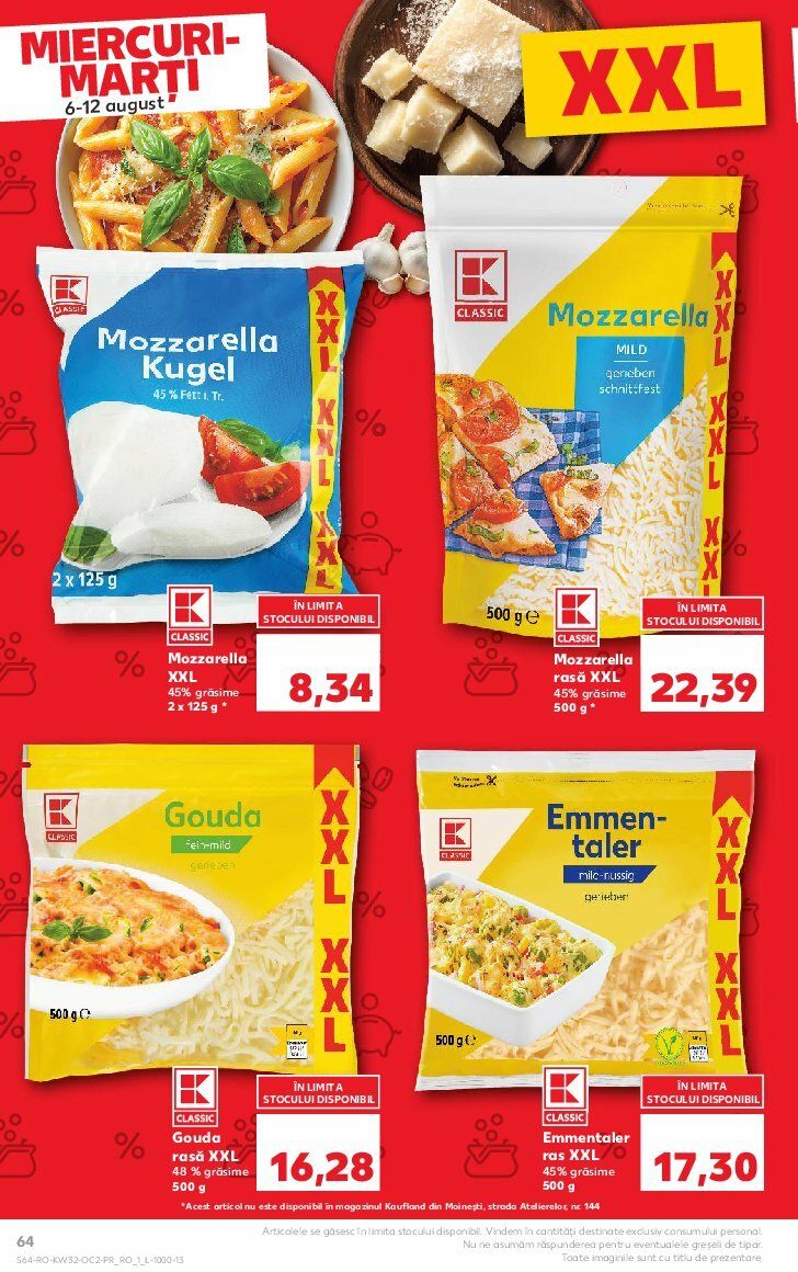kaufland - Catalog Kaufland valabil din 03.08. până pe 12.08. - page: 64 kaufland - Catalog Kaufland valabil din 03.08. până pe 12.08. - page: 64