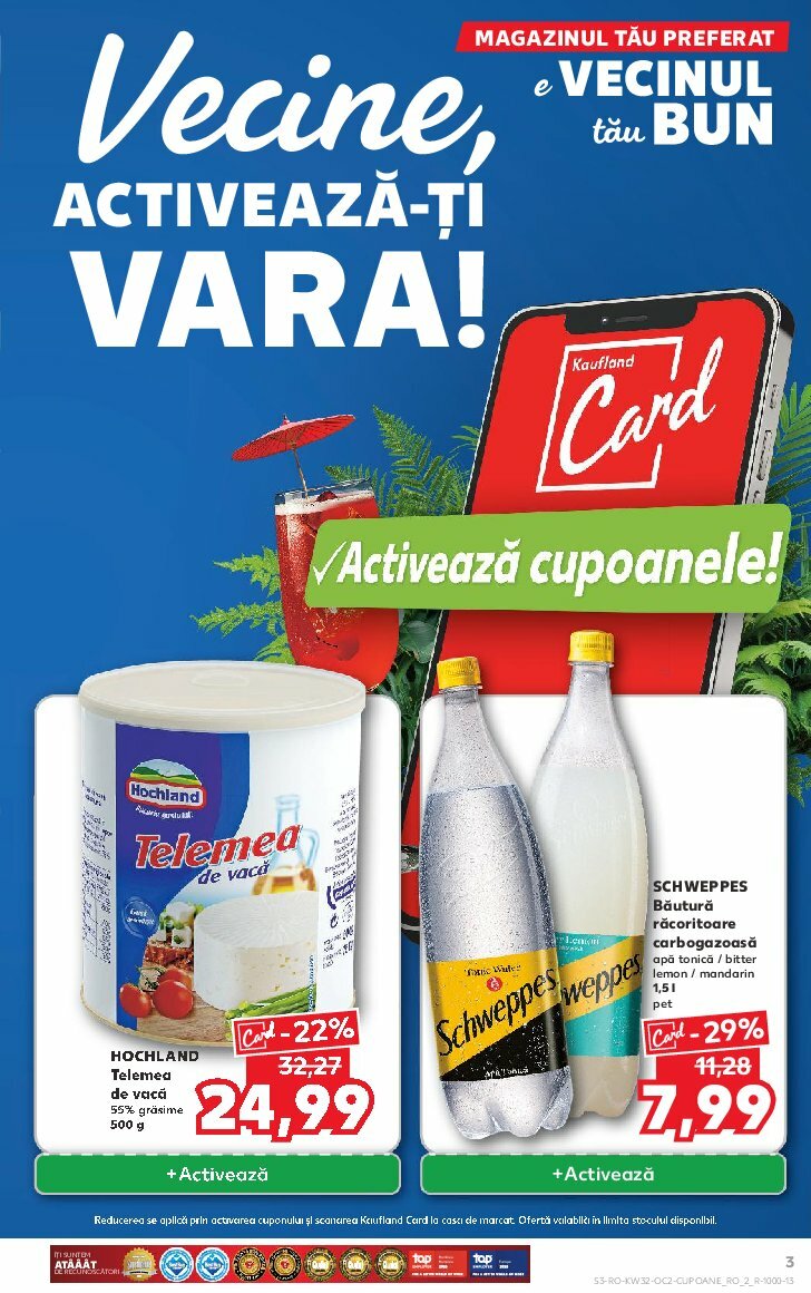 kaufland - Catalog Kaufland valabil din 03.08. până pe 12.08. - page: 3 kaufland - Catalog Kaufland valabil din 03.08. până pe 12.08. - page: 3